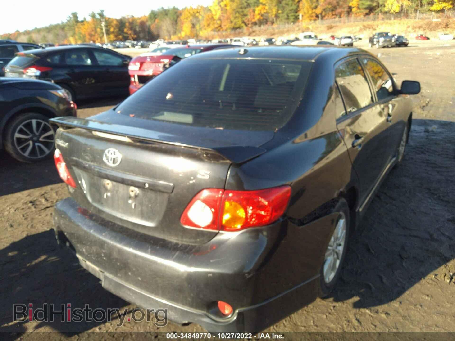 2009 TOYOTA COROLLA - VIN: 2T1BU40E29C107764 - Фото 4