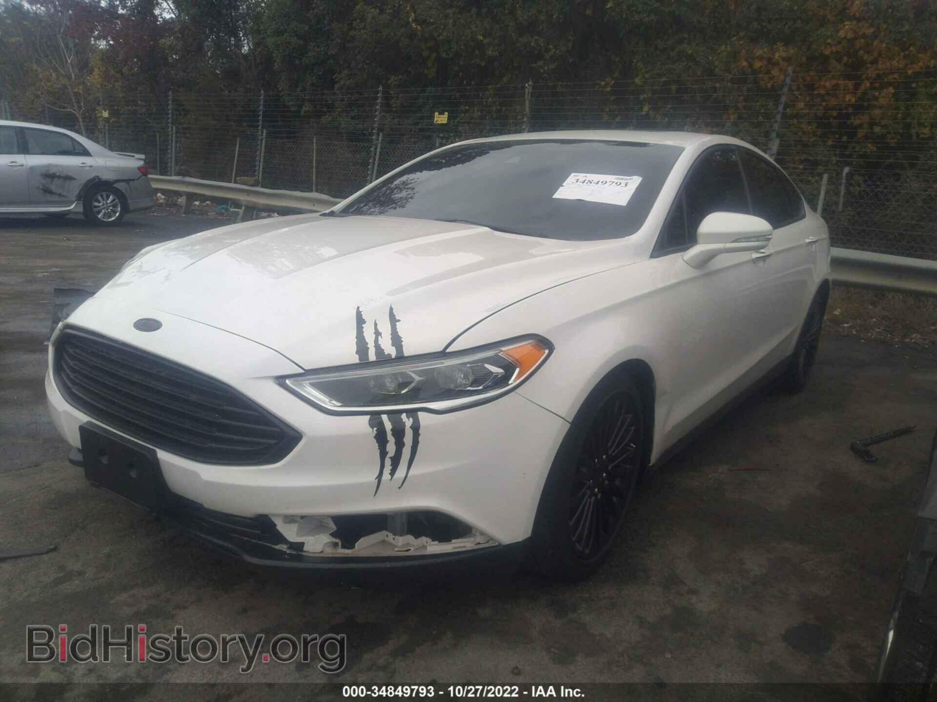 2018 FORD FUSION - VIN: 3FA6P0H96JR112883 - Фото 2