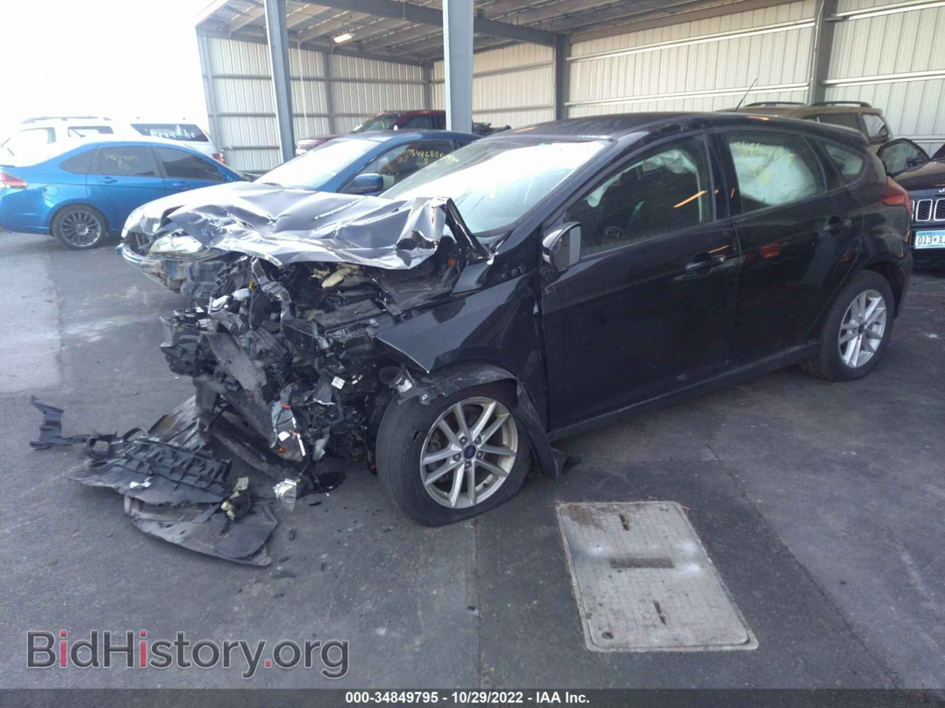 2018 FORD FOCUS - VIN: 1FADP3K21JL331219 - Фото 2