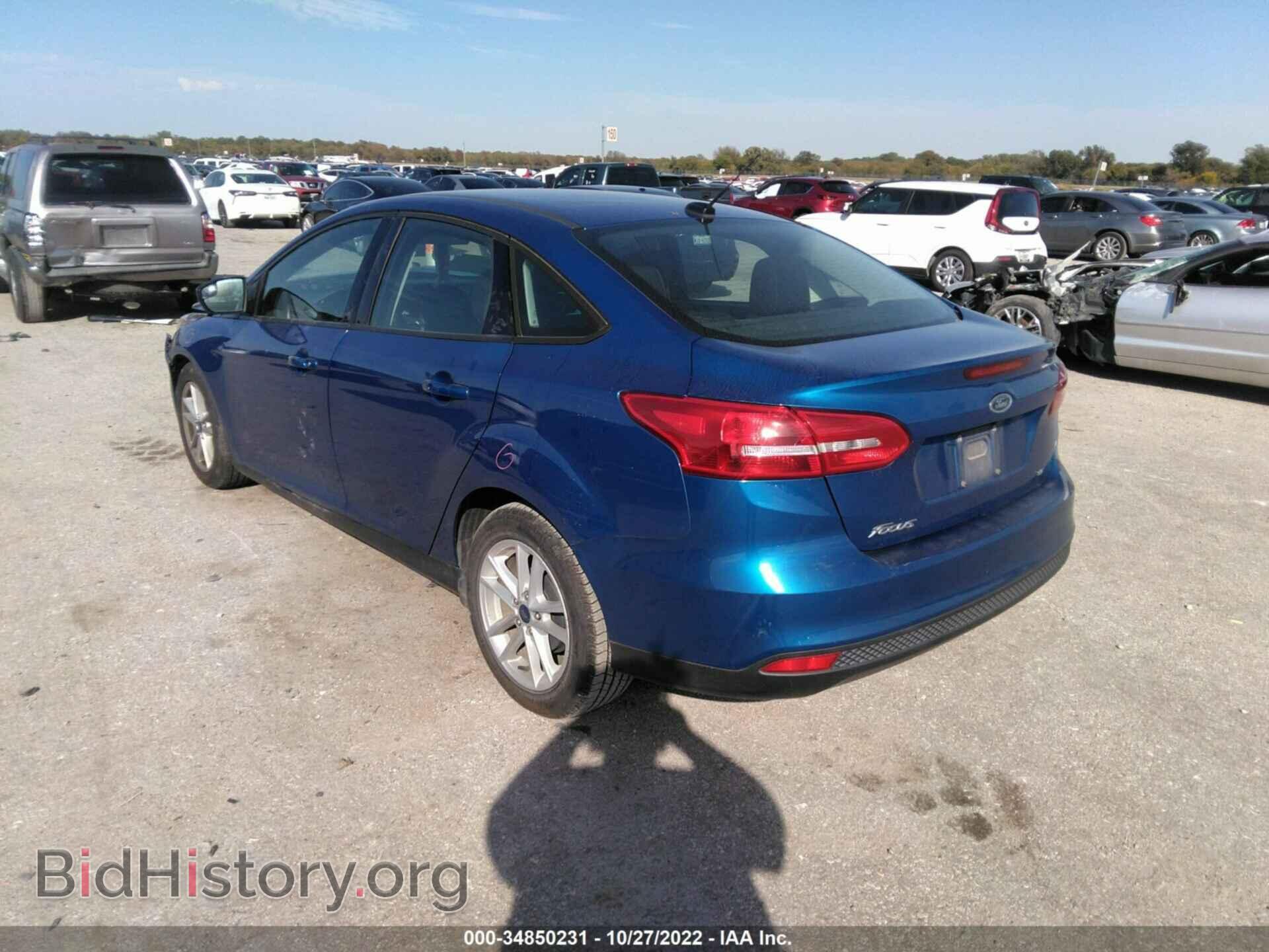 2018 FORD FOCUS - VIN: 1FADP3F2XJL203930 - Фото 3