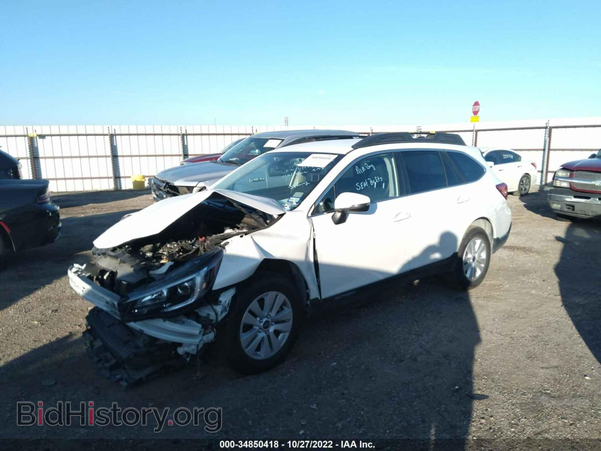 2018 SUBARU OUTBACK - VIN: 4S4BSAFC7J3325539 - Фото 2