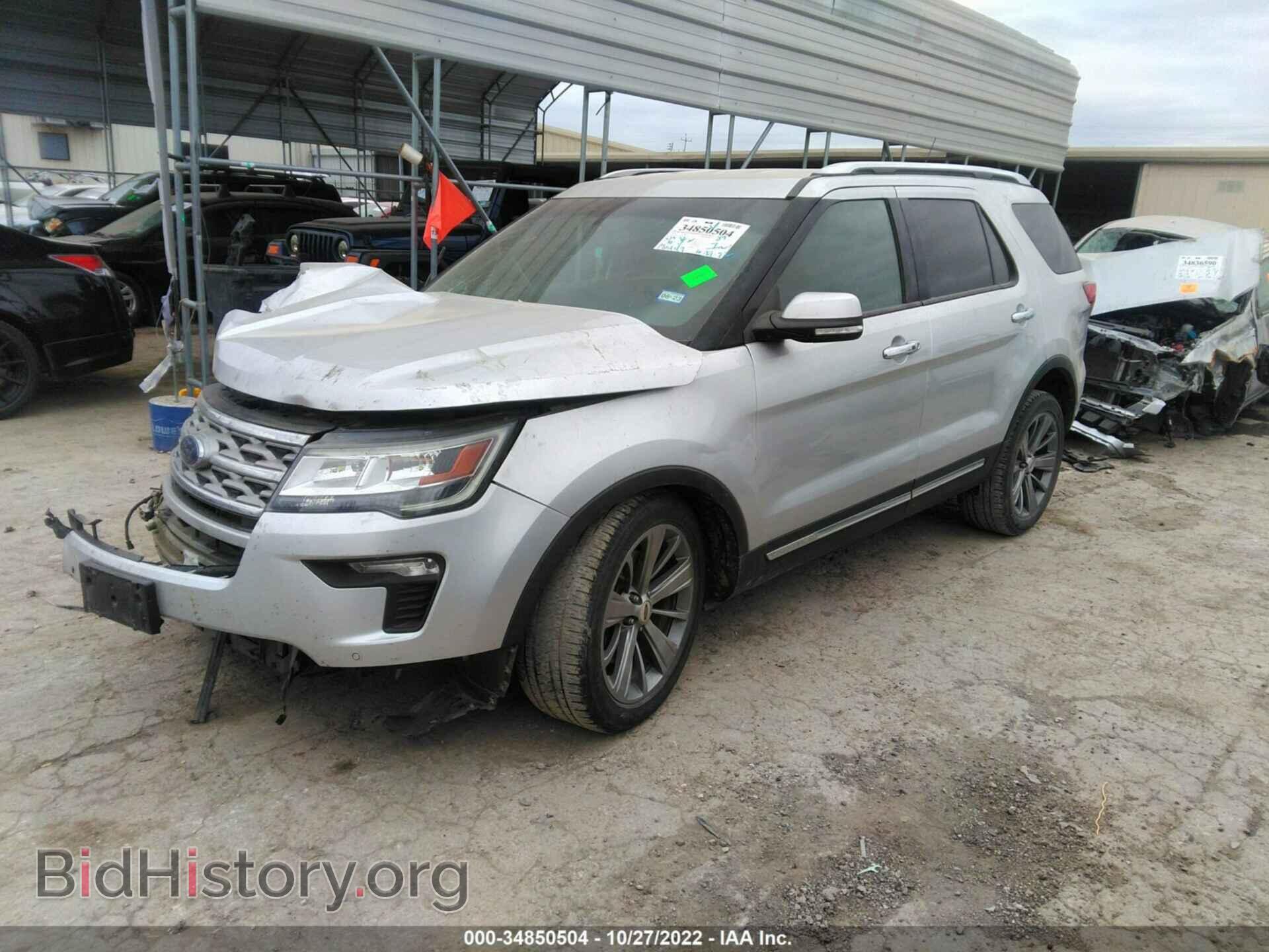 2018 FORD EXPLORER - VIN: 1FM5K7F82JGB11224 - Фото 2