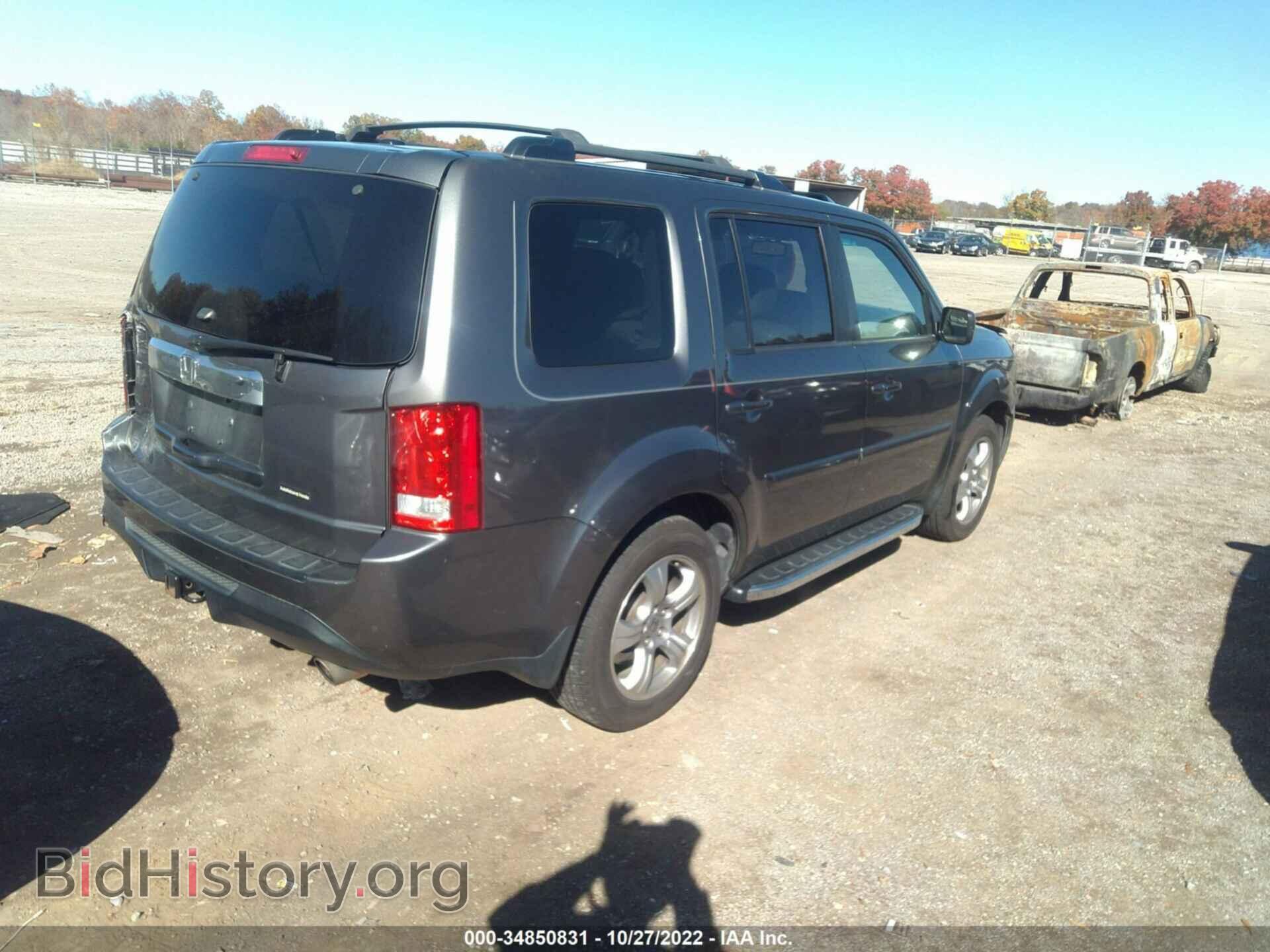 2012 HONDA PILOT - VIN: 5FNYF3H66CB024689 - Фото 4