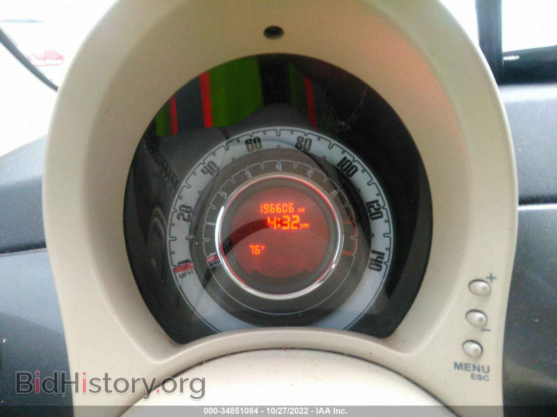 2012 FIAT 500 - VIN: 3C3CFFAR9CT335698 - Photo 7