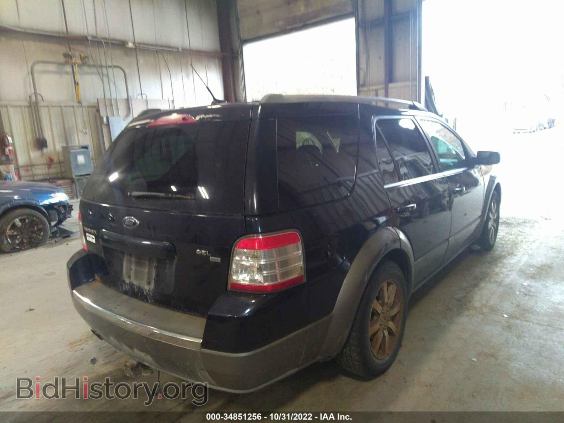 2008 FORD TAURUS X - VIN: 1FMDK05W08GA40232 - Фото 4