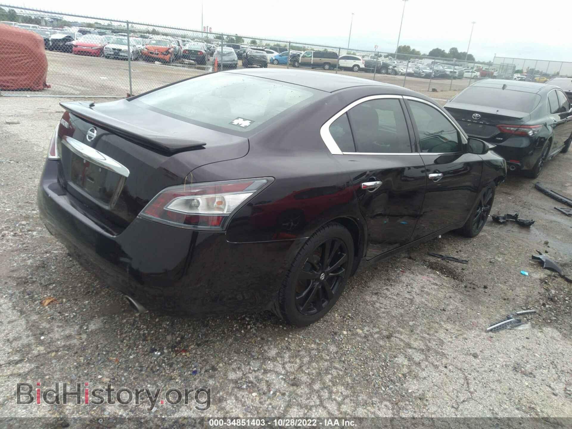 2012 NISSAN MAXIMA - VIN: 1N4AA5AP6CC847978 - Фото 4