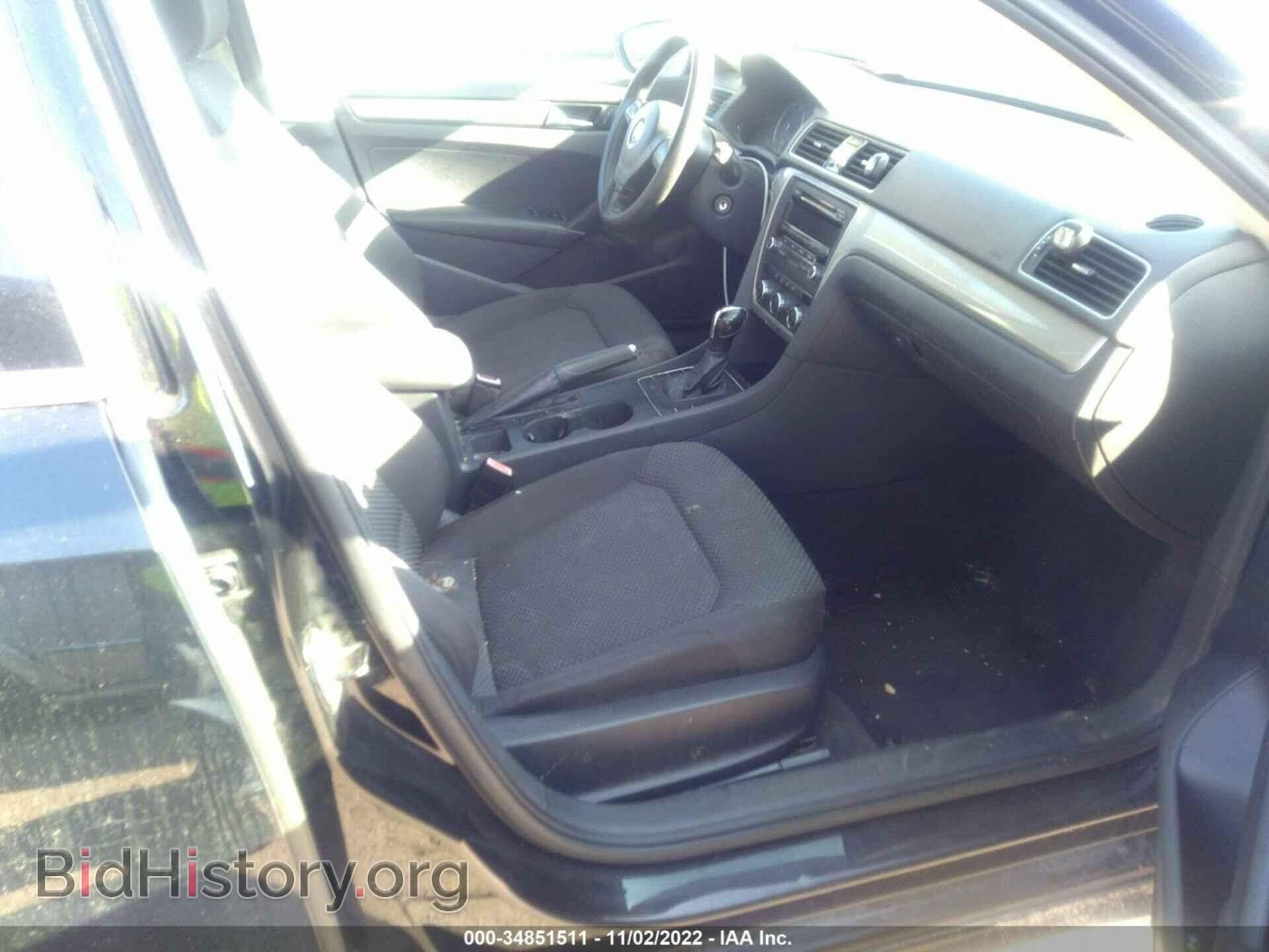 2012 VOLKSWAGEN PASSAT - VIN: 1VWAP7A33CC055365 - Фото 5