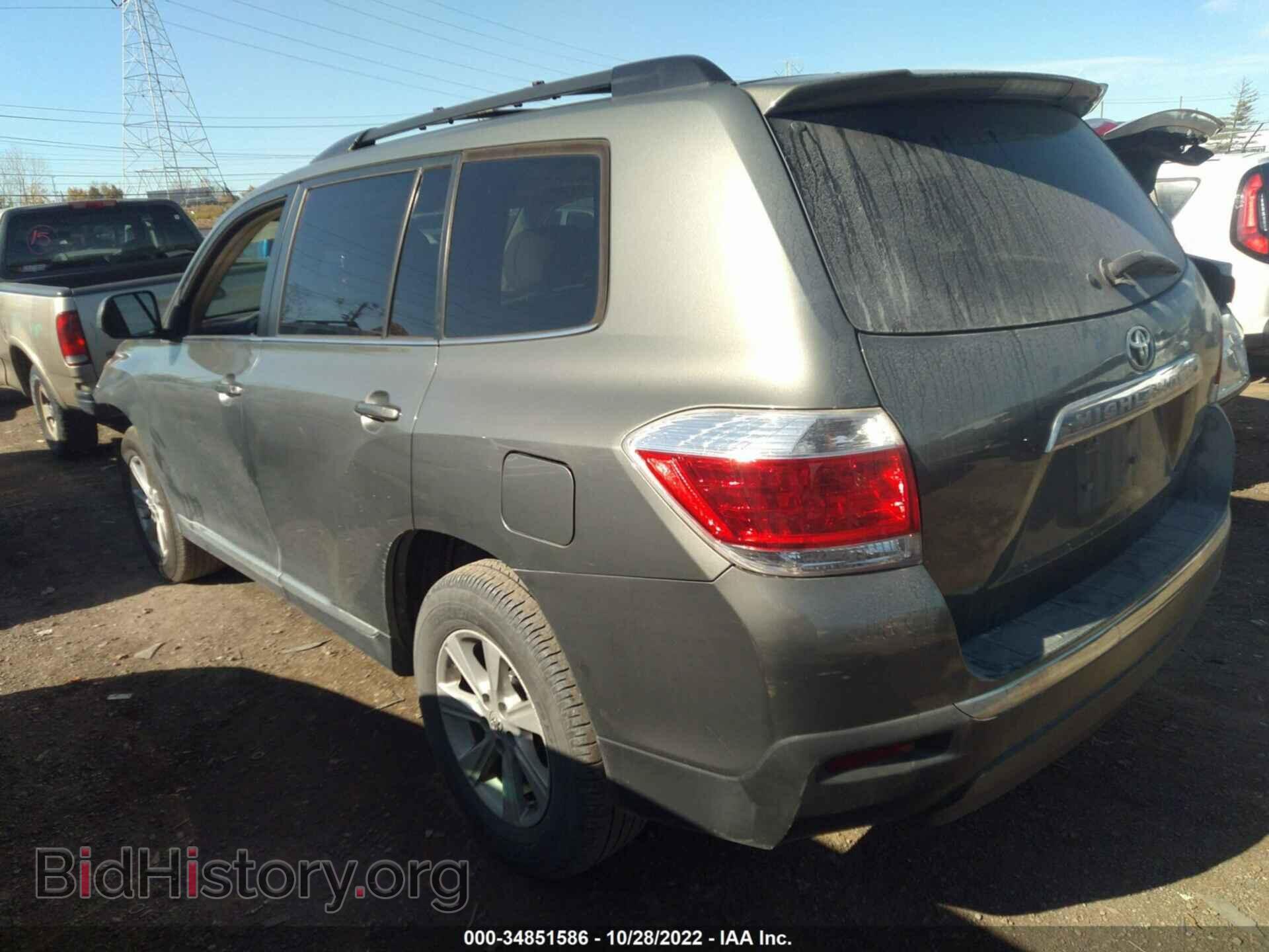 2011 TOYOTA HIGHLANDER - VIN: 5TDBK3EHXBS047636 - Фото 3