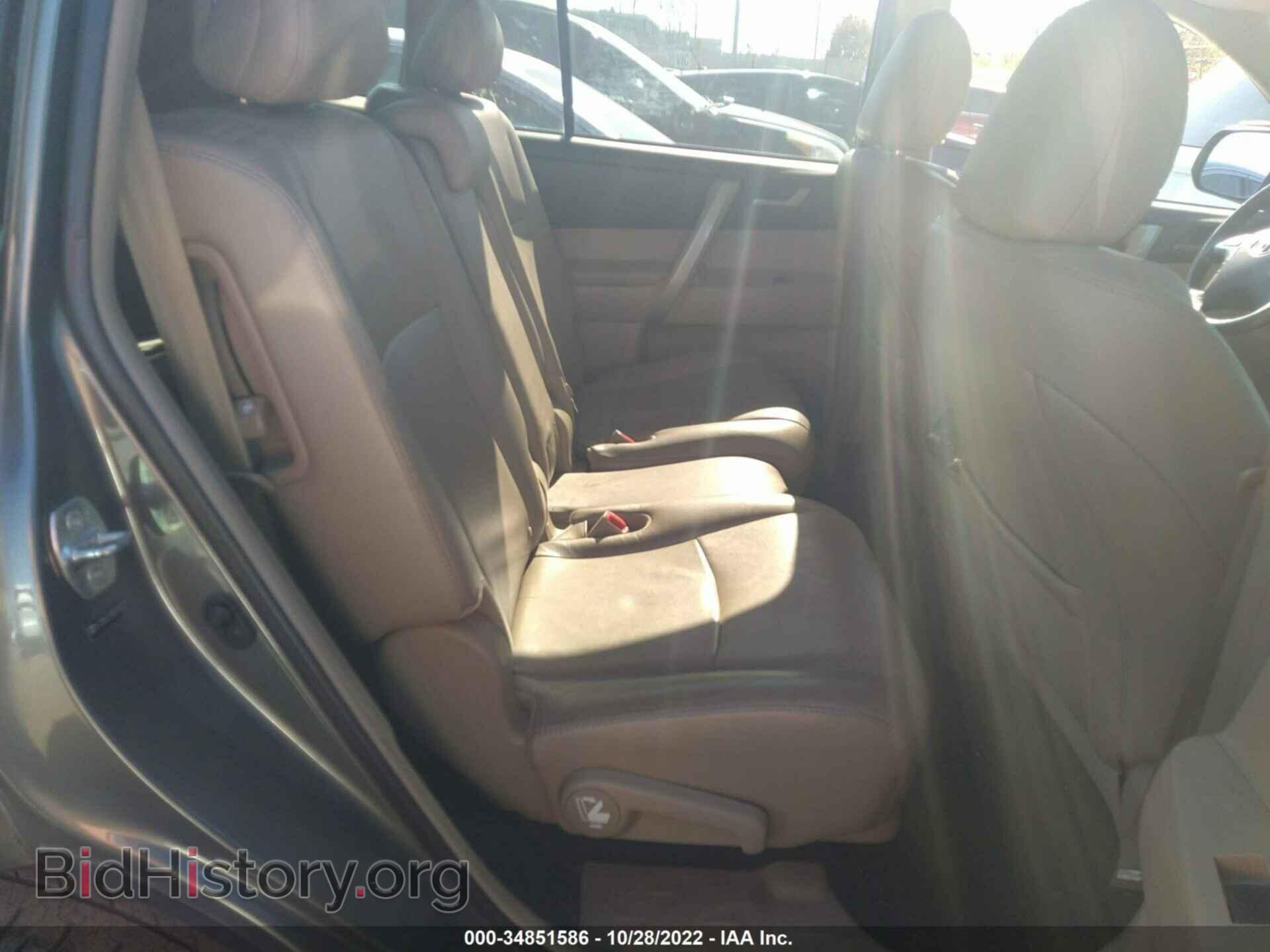 2011 TOYOTA HIGHLANDER - VIN: 5TDBK3EHXBS047636 - Фото 8
