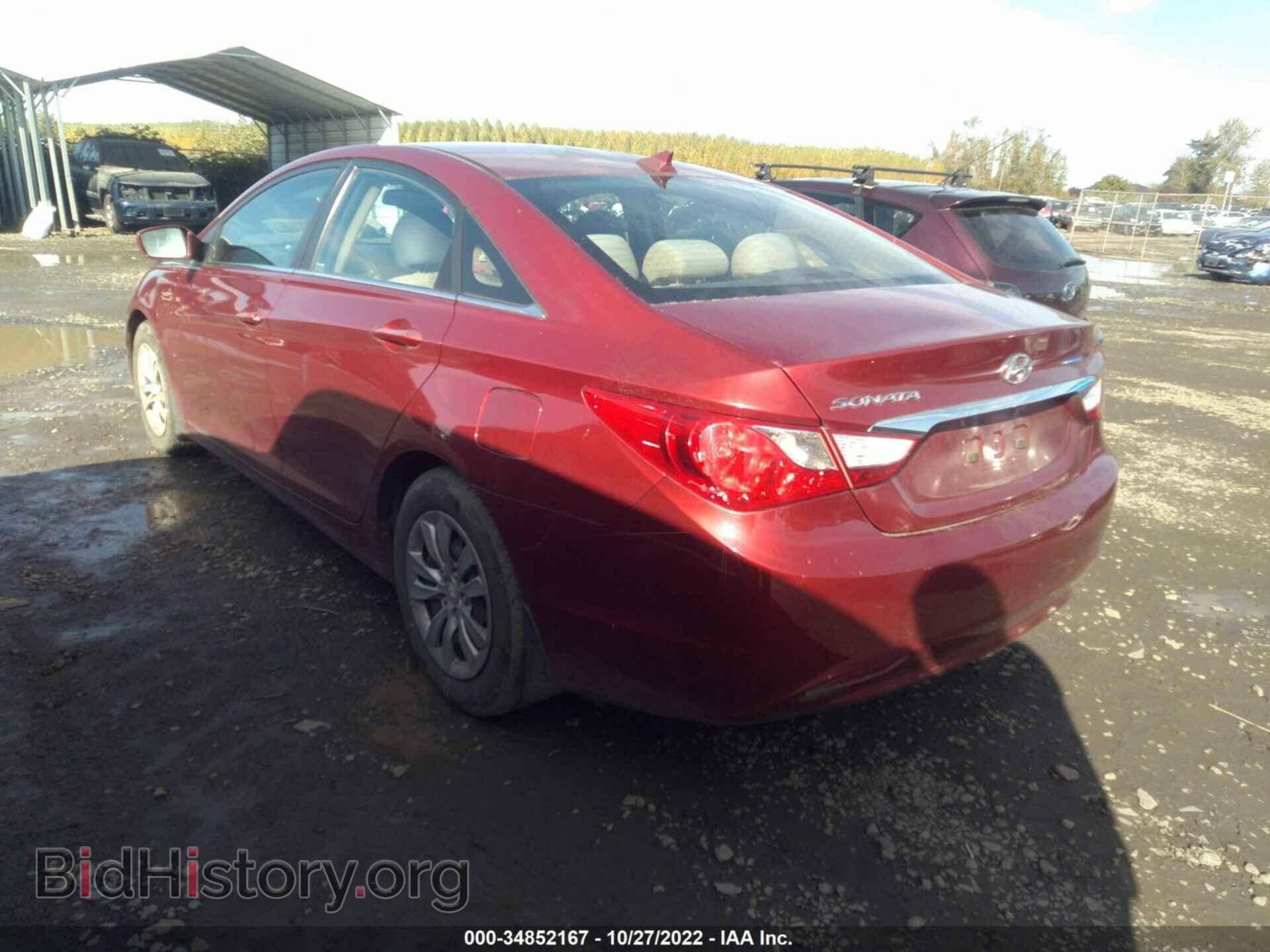 2012 HYUNDAI SONATA - VIN: 5NPEB4AC3CH357938 - Фото 3