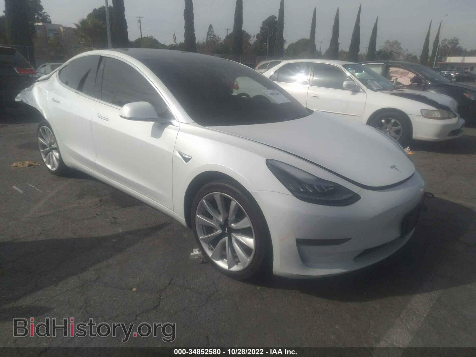 Фотография 5YJ3E1EA2KF327123 - TESLA MODEL 3 2019