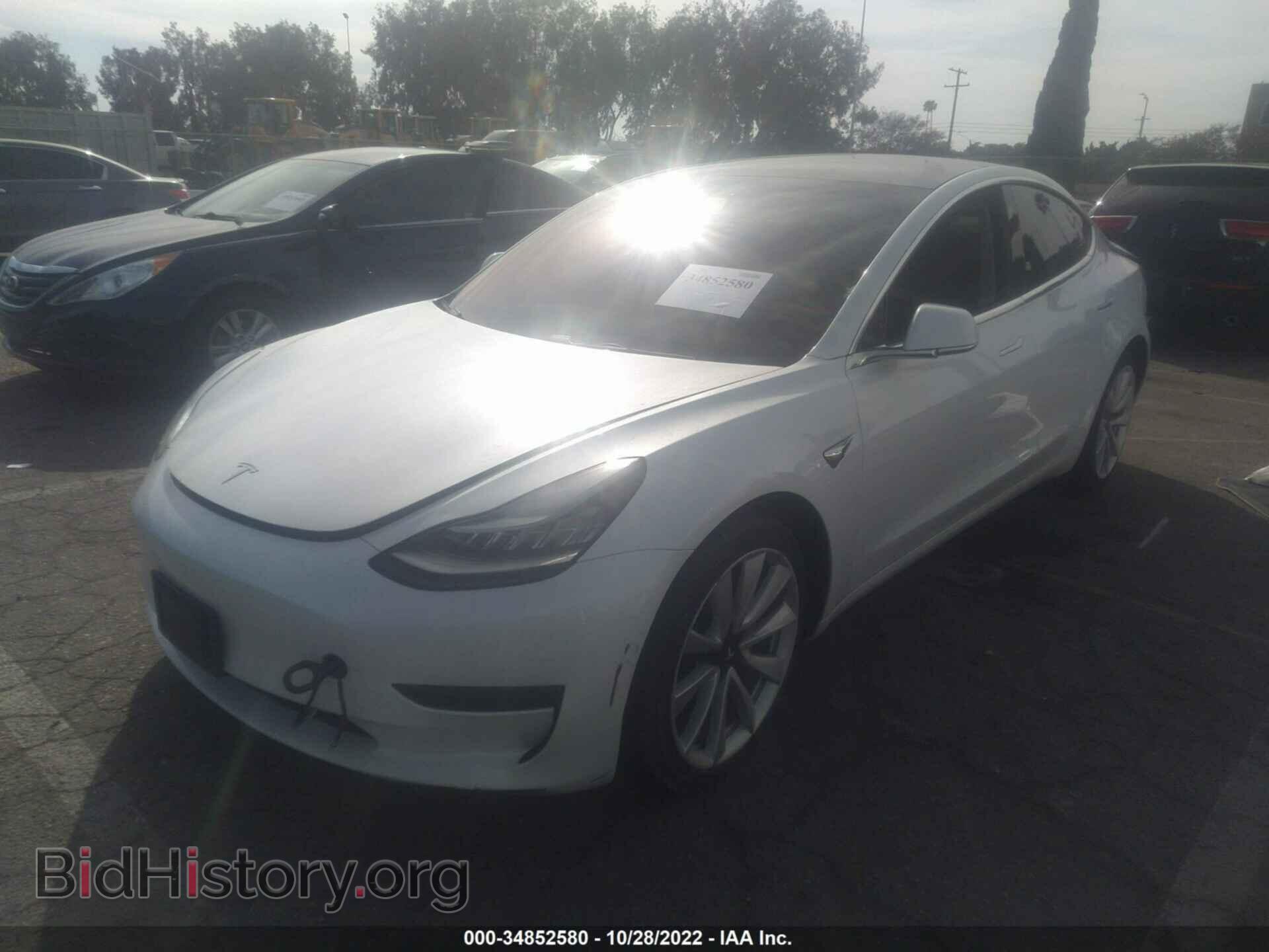 2019 TESLA MODEL 3 - VIN: 5YJ3E1EA2KF327123 - Photo 2