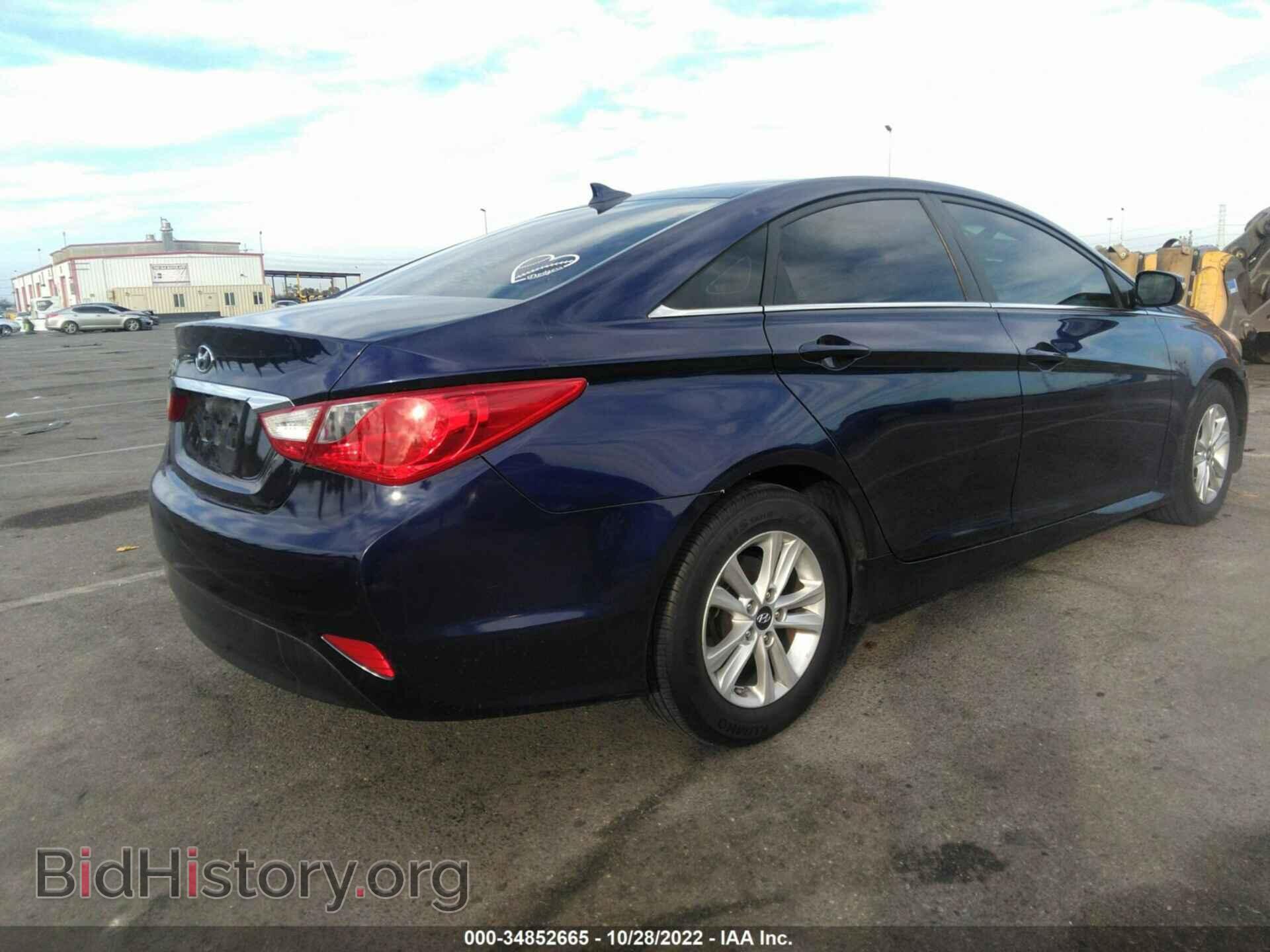 2014 HYUNDAI SONATA - VIN: 5NPEB4AC1EH854389 - Фото 4