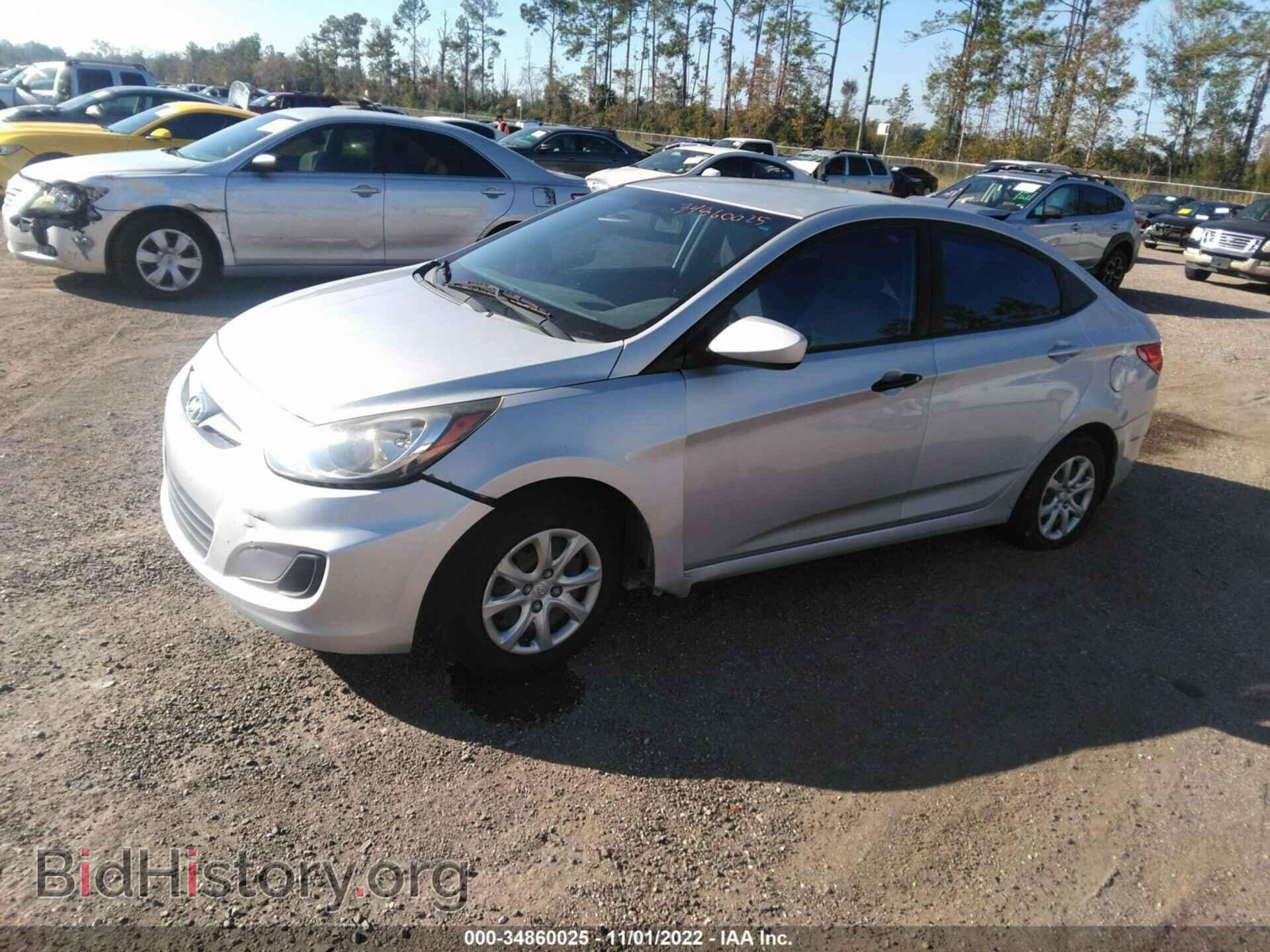 2013 HYUNDAI ACCENT - VIN: KMHCT4AE2DU298194 - Фото 2