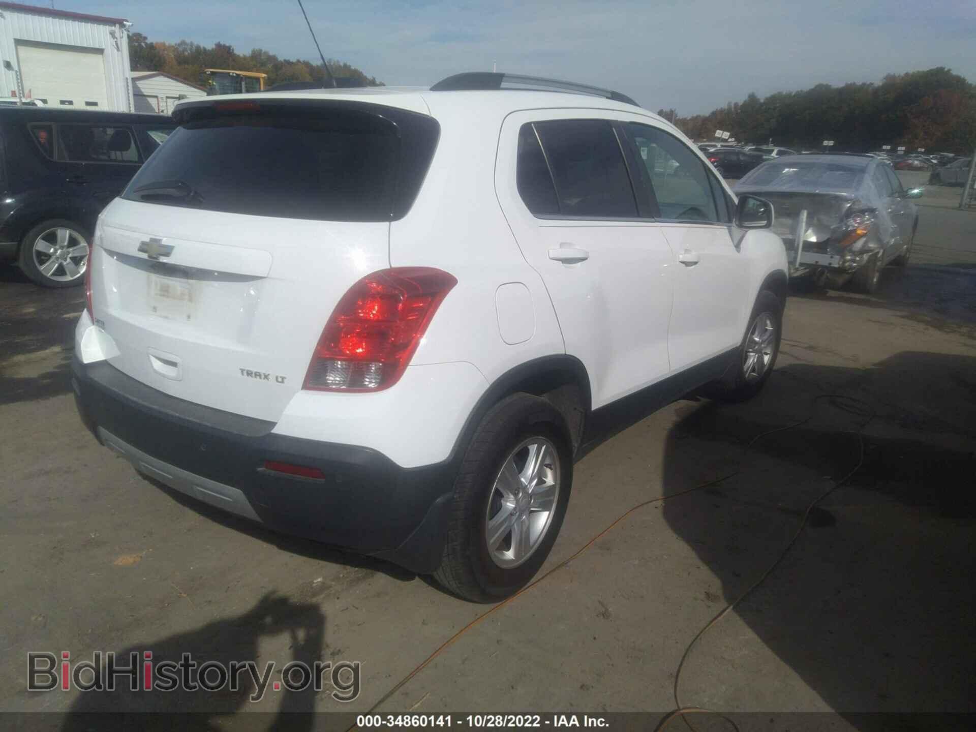 2016 CHEVROLET TRAX - VIN: 3GNCJLSB0GL235044 - Фото 4