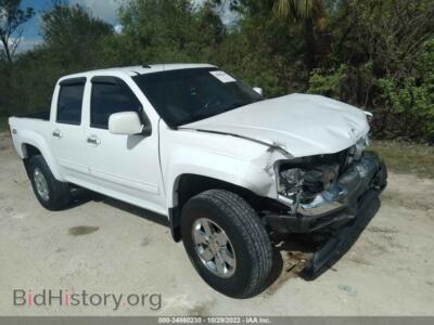 2011 GMC CANYON SLE1, белый — VIN 1GTH6MFE1B8129204, IAAI