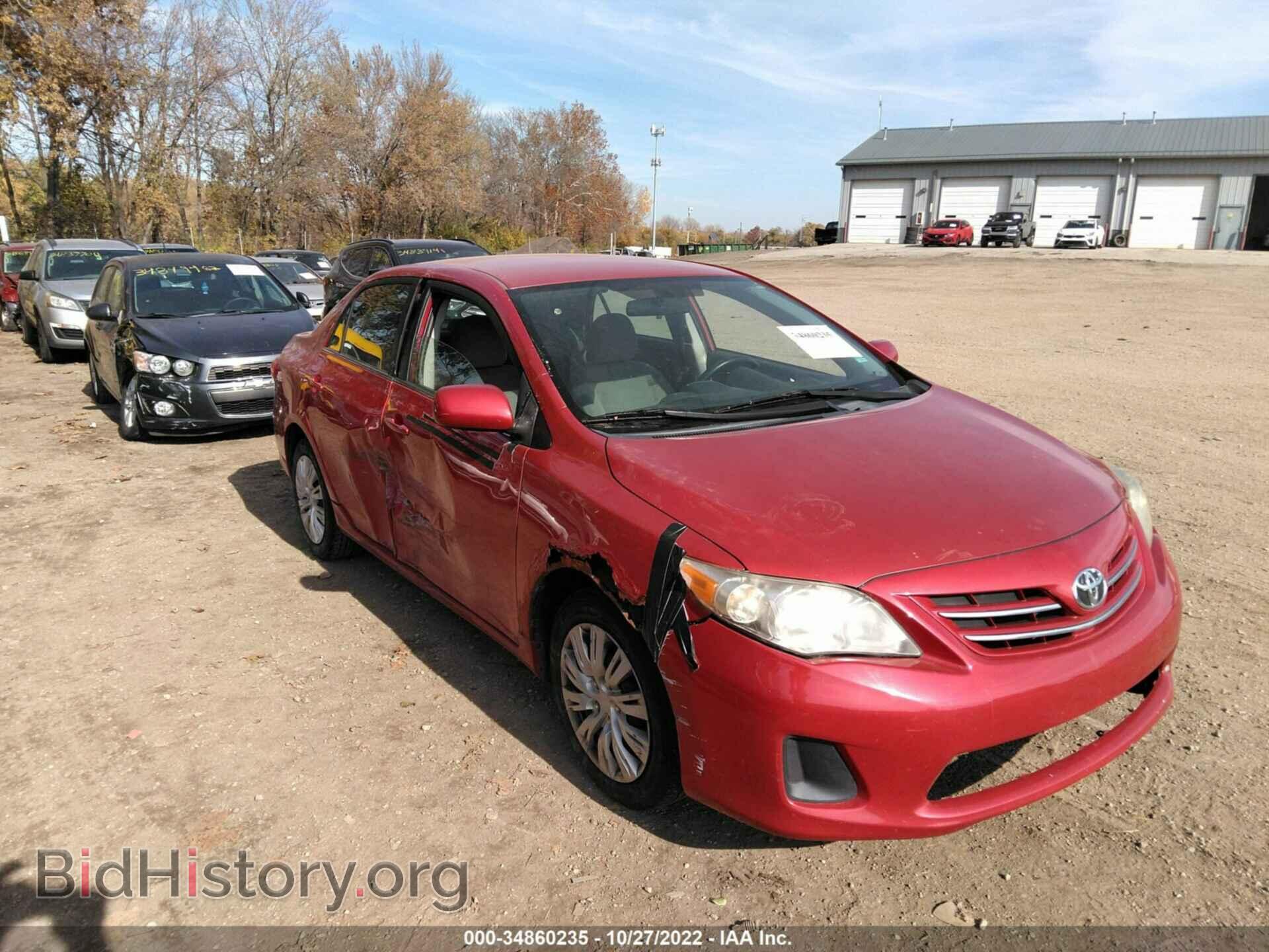 Photo 2T1BU4EE2DC016804 - TOYOTA COROLLA 2013
