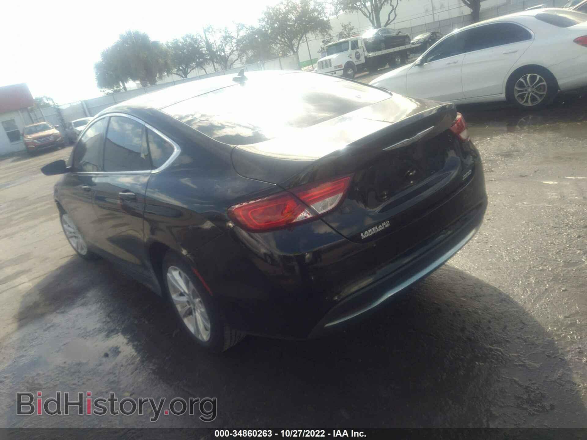 2016 CHRYSLER 200 - VIN: 1C3CCCABXGN195659 - Фото 3