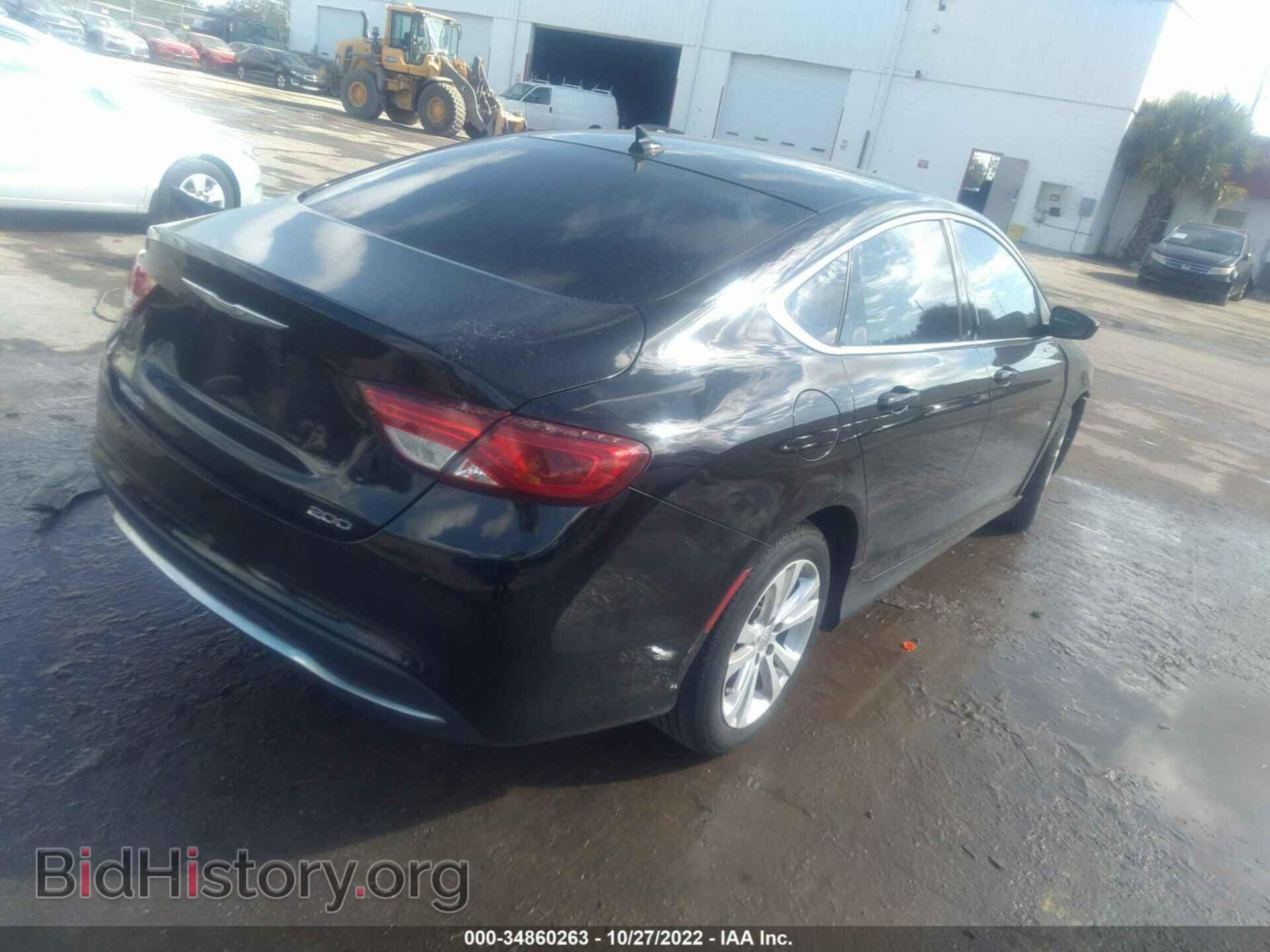 2016 CHRYSLER 200 - VIN: 1C3CCCABXGN195659 - Фото 4