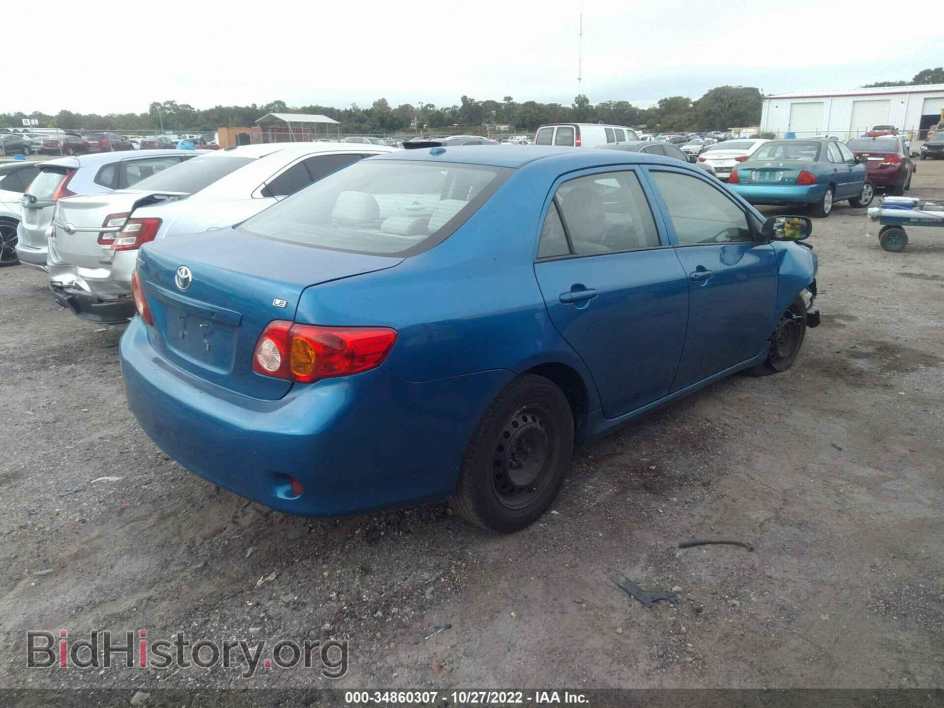 2009 TOYOTA COROLLA - VIN: 2T1BU40E79C122096 - Фото 4