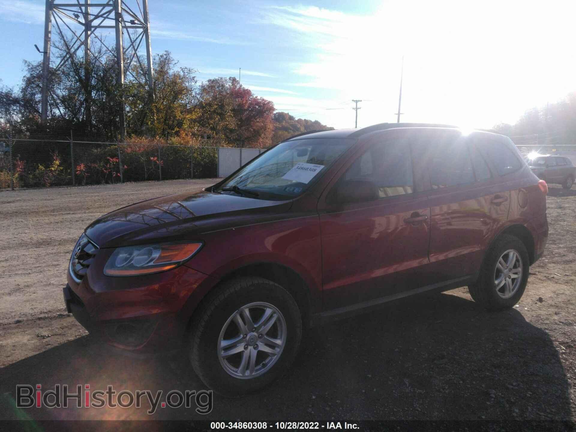 2010 HYUNDAI SANTA FE - VIN: 5NMSGDAB8AH347525 - Фото 2