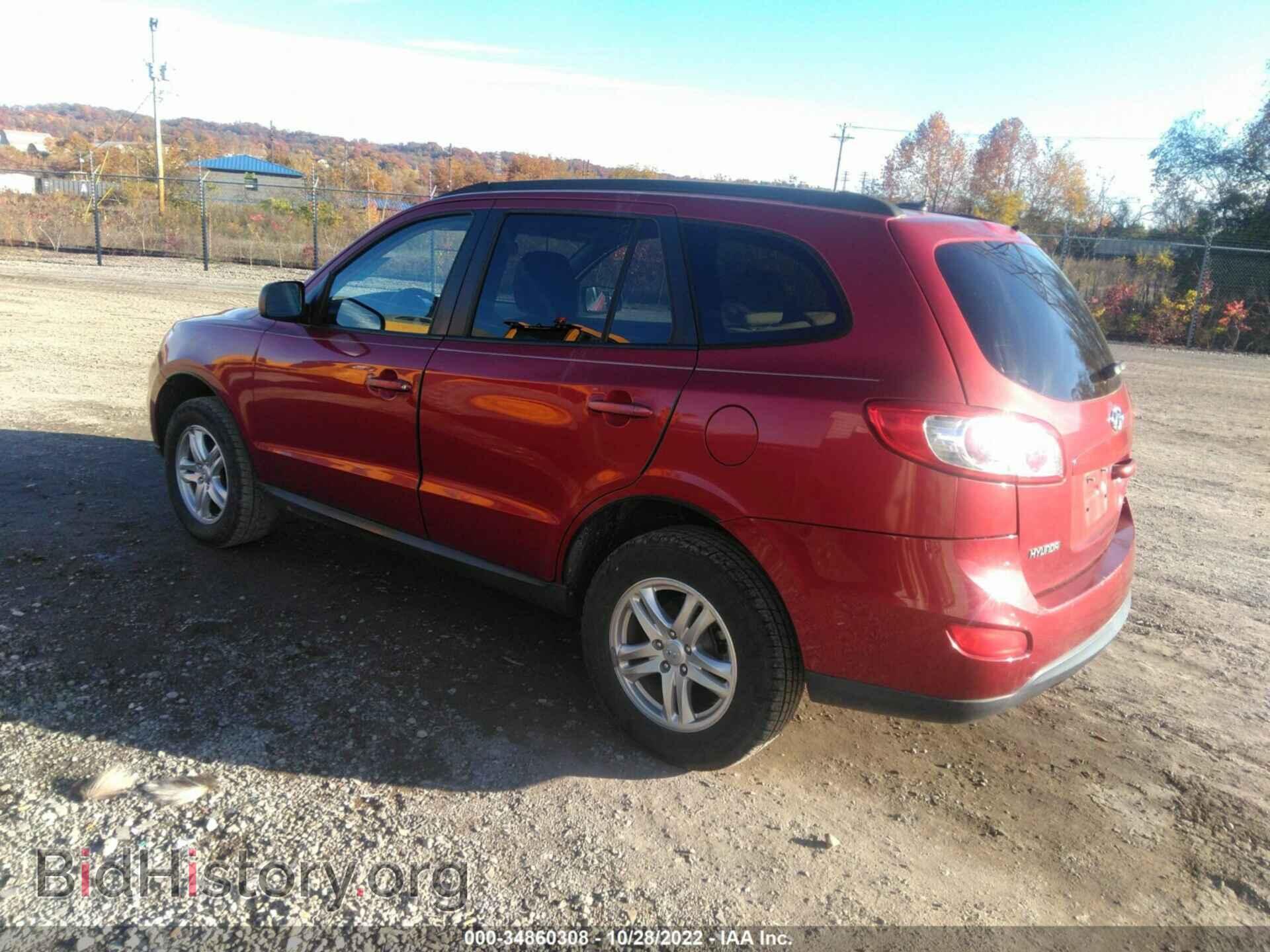 2010 HYUNDAI SANTA FE - VIN: 5NMSGDAB8AH347525 - Фото 3