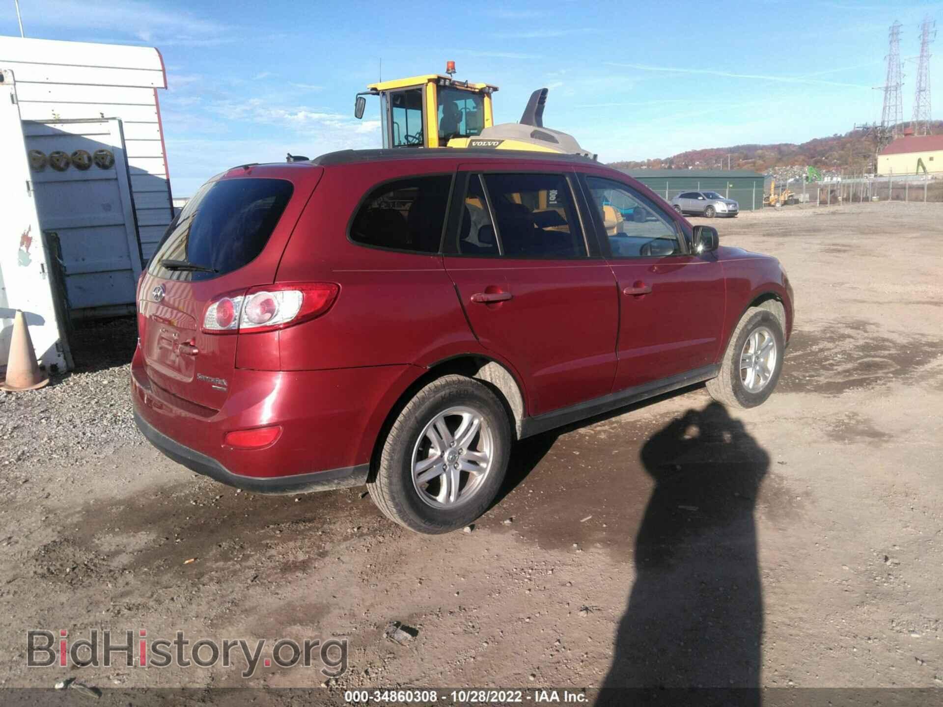 2010 HYUNDAI SANTA FE - VIN: 5NMSGDAB8AH347525 - Фото 4