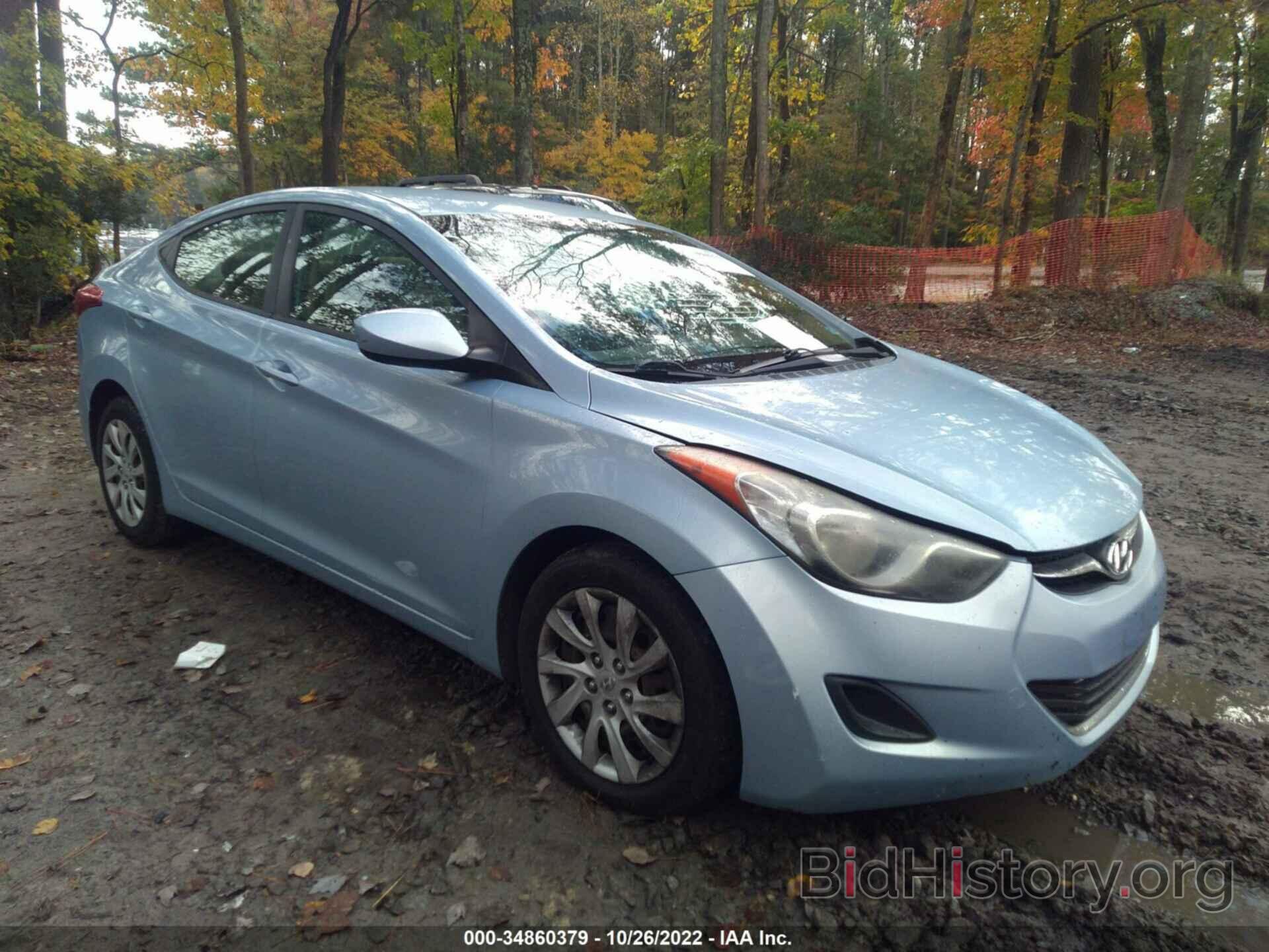 Photo KMHDH4AE1CU230022 - HYUNDAI ELANTRA 2012