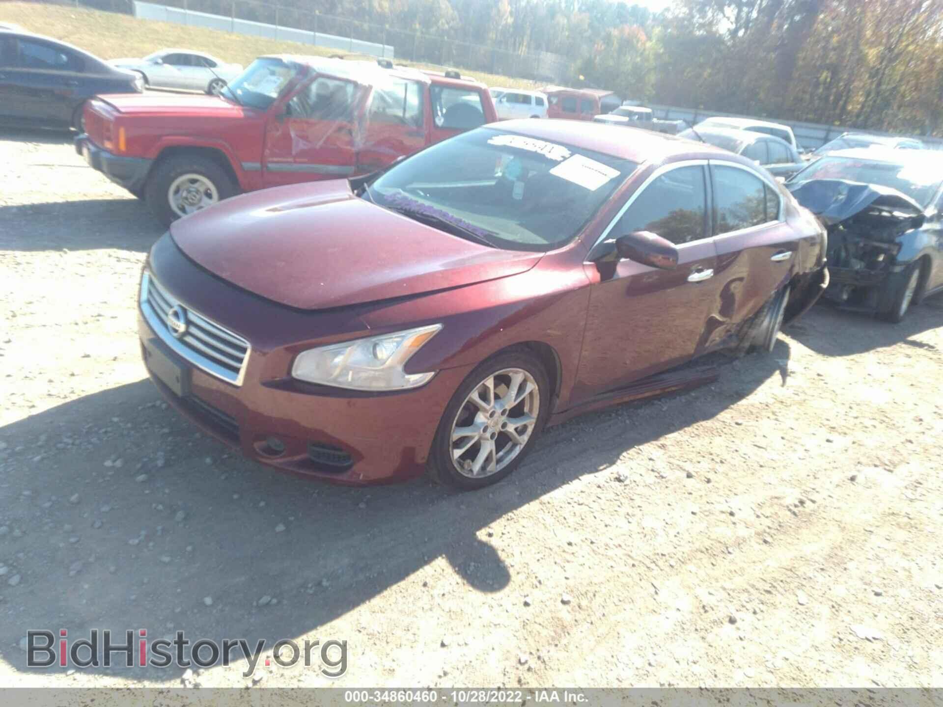 2013 NISSAN MAXIMA - VIN: 1N4AA5AP4DC835328 - Фото 2