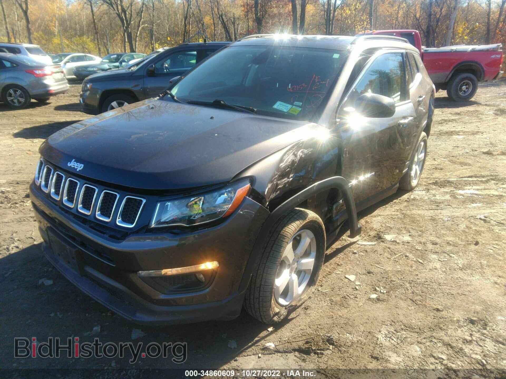 2019 JEEP COMPASS - VIN: 3C4NJDBB9KT690054 - Фото 2