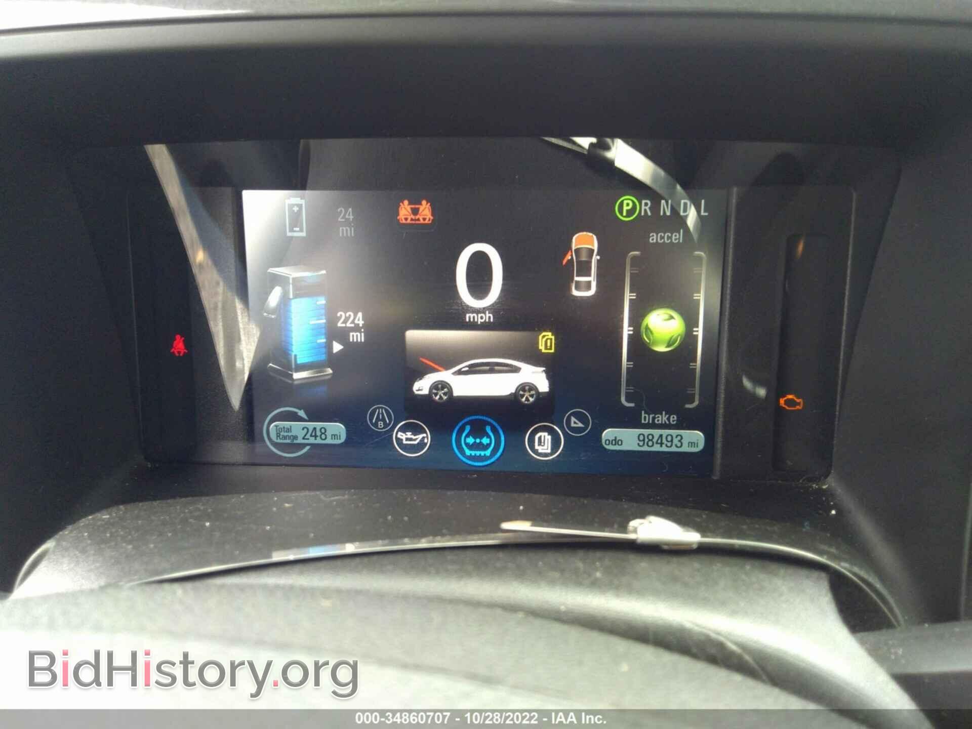 2011 CHEVROLET VOLT - VIN: 1G1RD6E46BU100456 - Фото 7