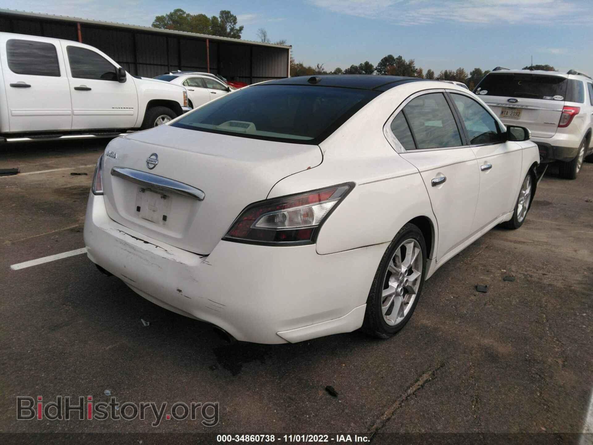 2012 NISSAN MAXIMA - VIN: 1N4AA5AP0CC829427 - Фото 4