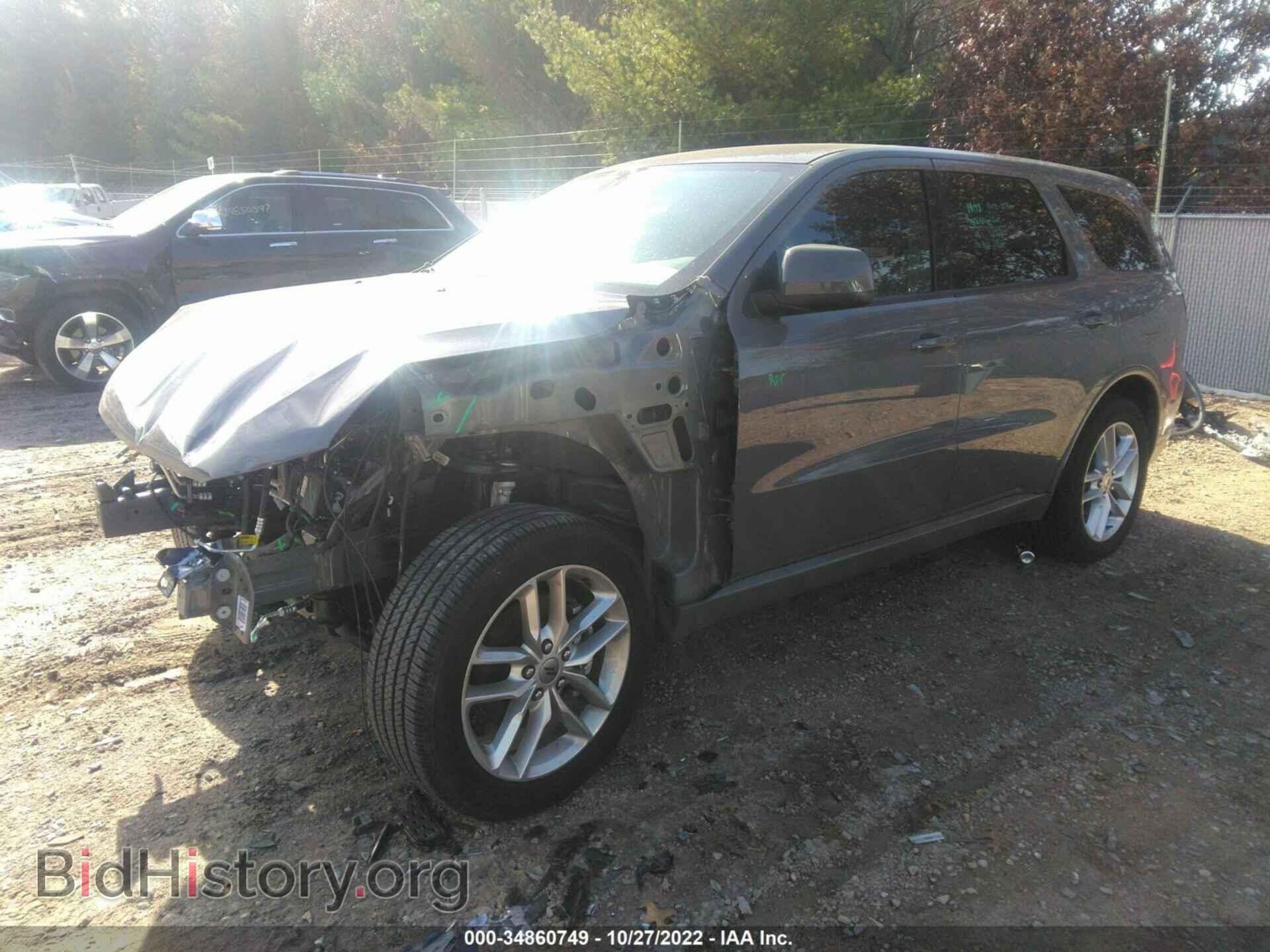 2022 DODGE DURANGO - VIN: 1C4RDJDG0NC107029 - Фото 2