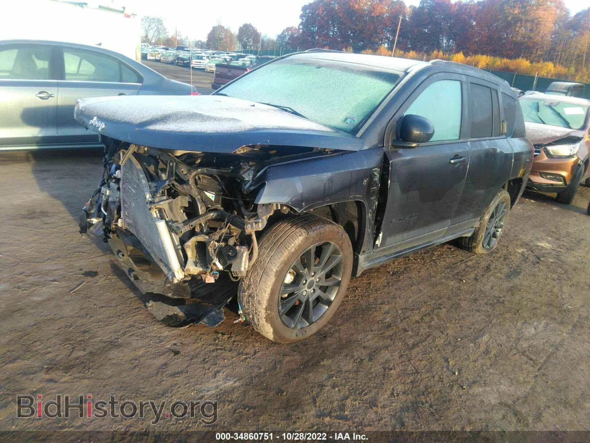 2015 JEEP COMPASS - VIN: 1C4NJDBB5FD291427 - Фото 2