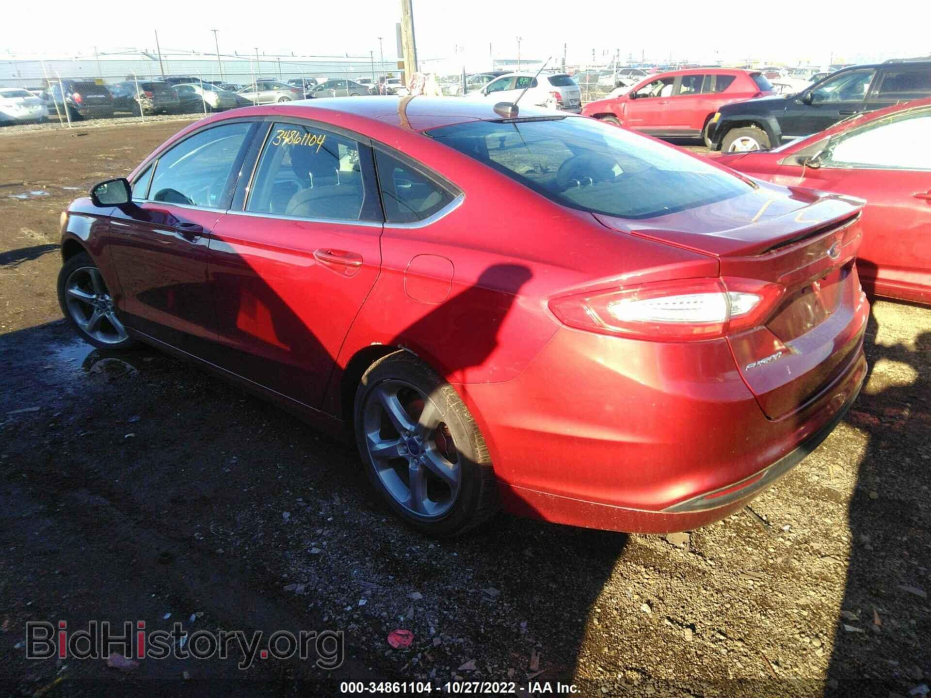 2013 FORD FUSION - VIN: 3FA6P0HR8DR111612 - Фото 3