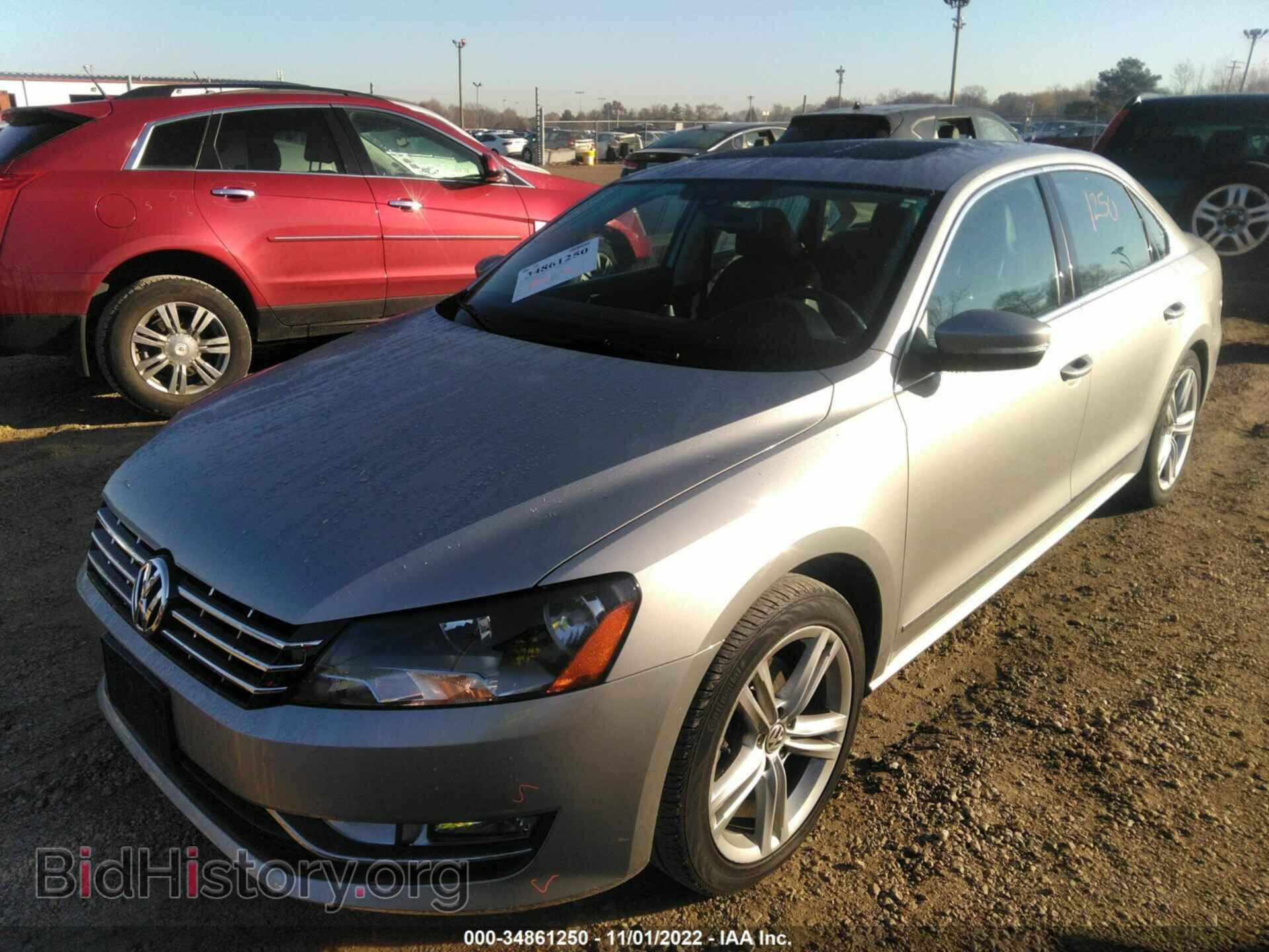 2014 VOLKSWAGEN PASSAT - VIN: 1VWCT7A38EC045146 - Фото 2