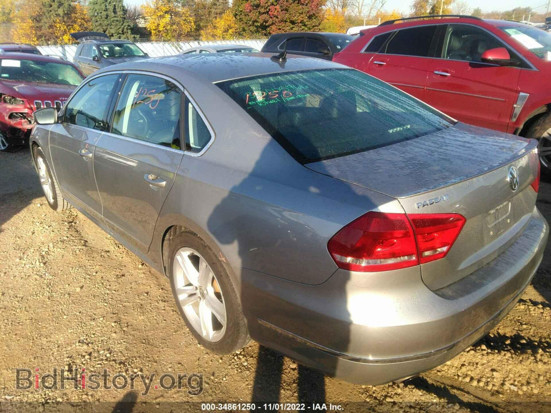 2014 VOLKSWAGEN PASSAT - VIN: 1VWCT7A38EC045146 - Фото 3