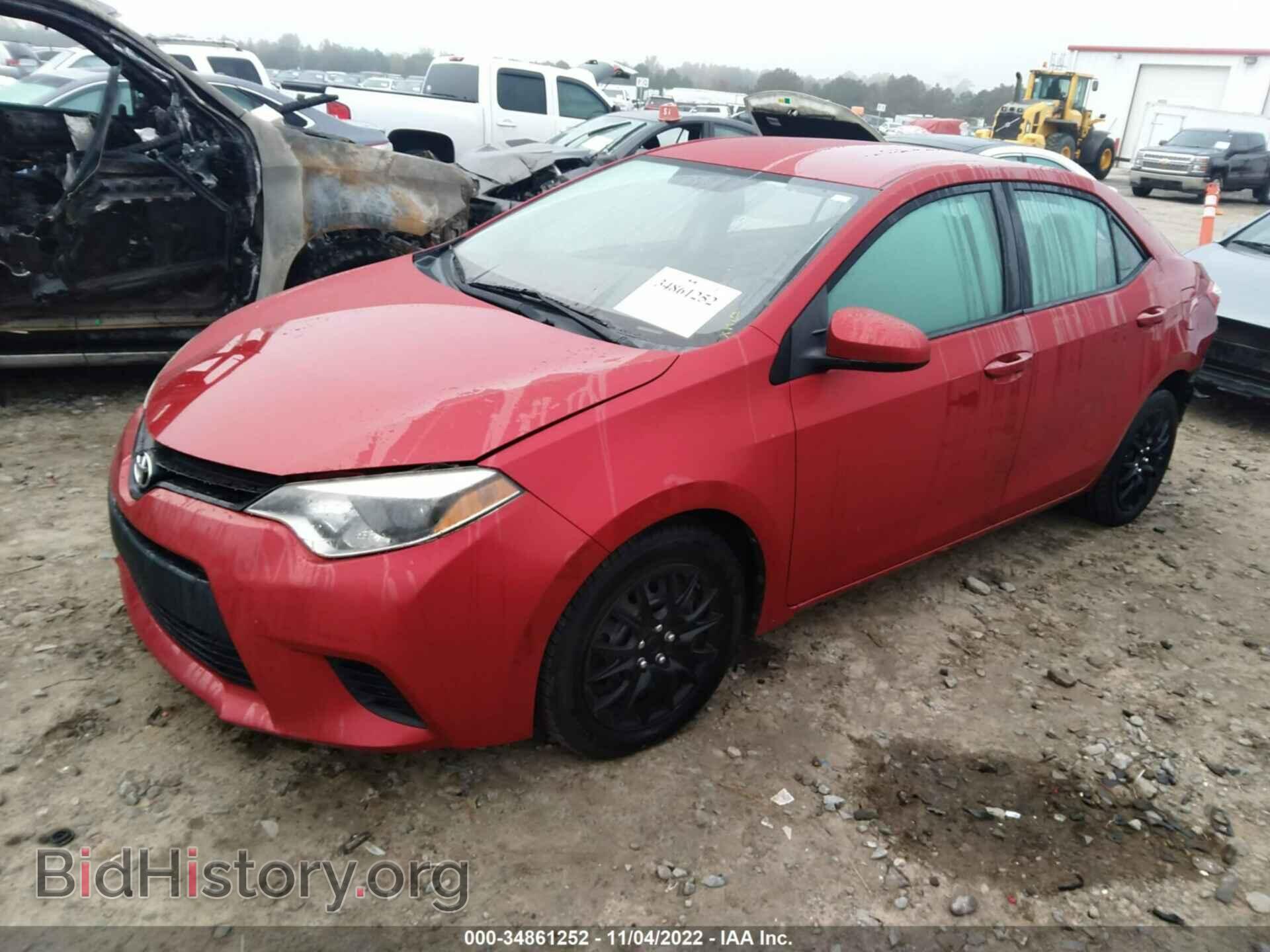 2014 TOYOTA COROLLA - VIN: 2T1BURHE8EC095597 - Photo 2