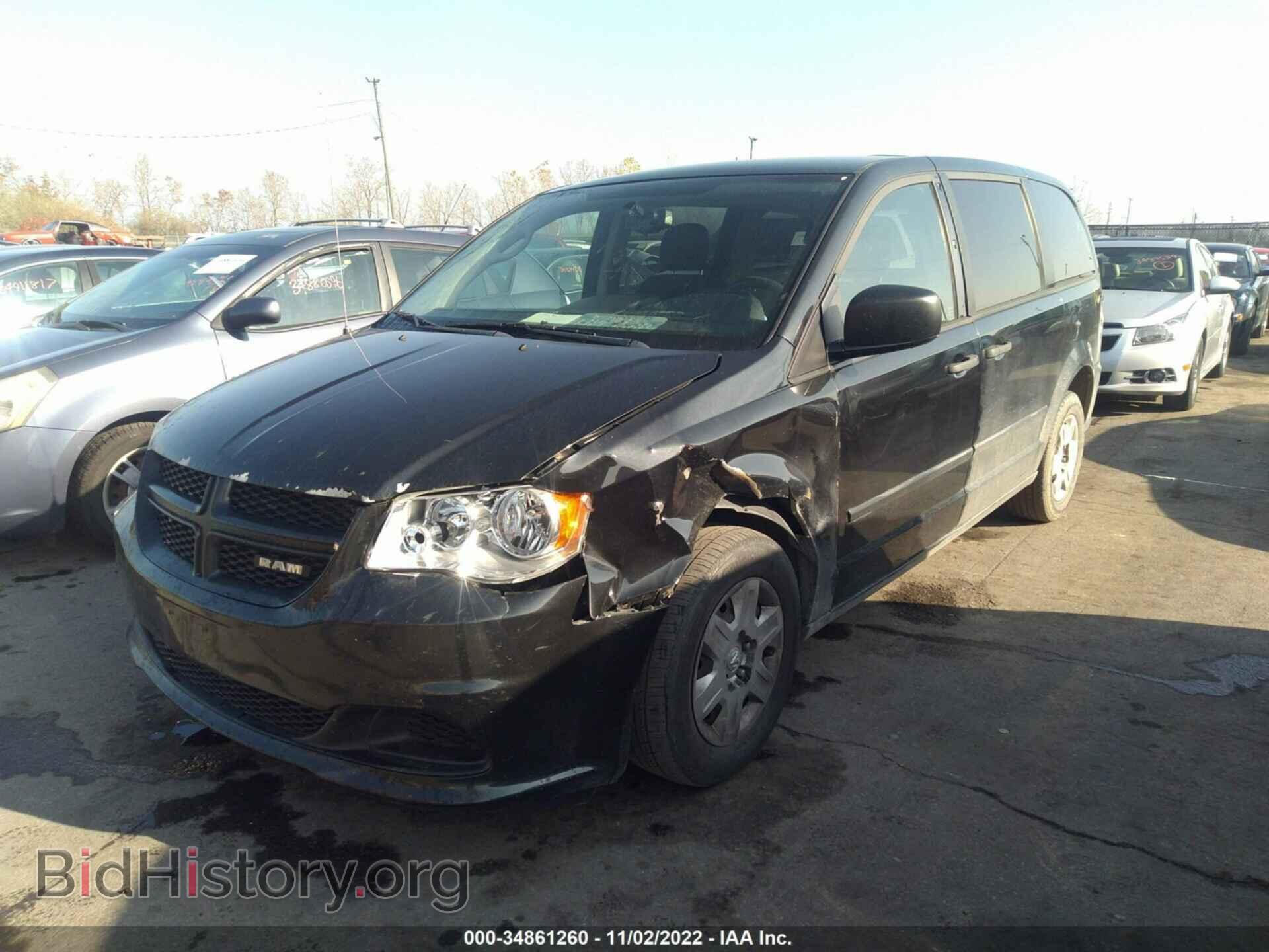 2013 RAM CARGO VAN - VIN: 2C4RRGAG7DR782035 - Фото 2