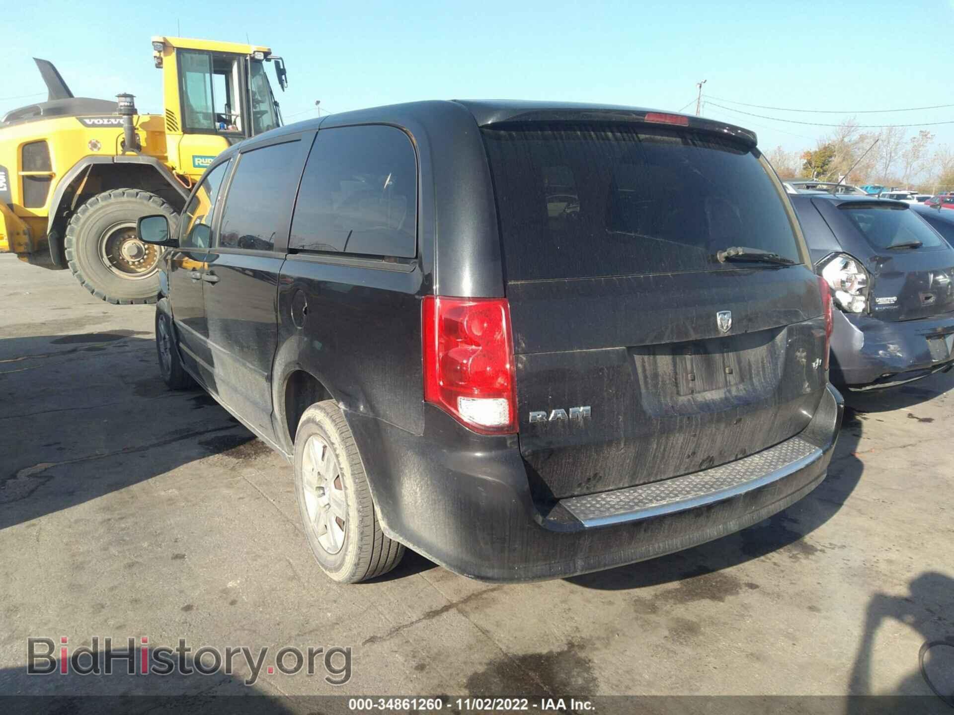 2013 RAM CARGO VAN - VIN: 2C4RRGAG7DR782035 - Фото 3