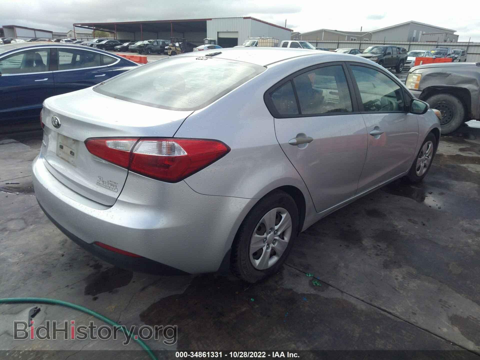 2015 KIA FORTE - VIN: KNAFX4A62F5330425 - Фото 4