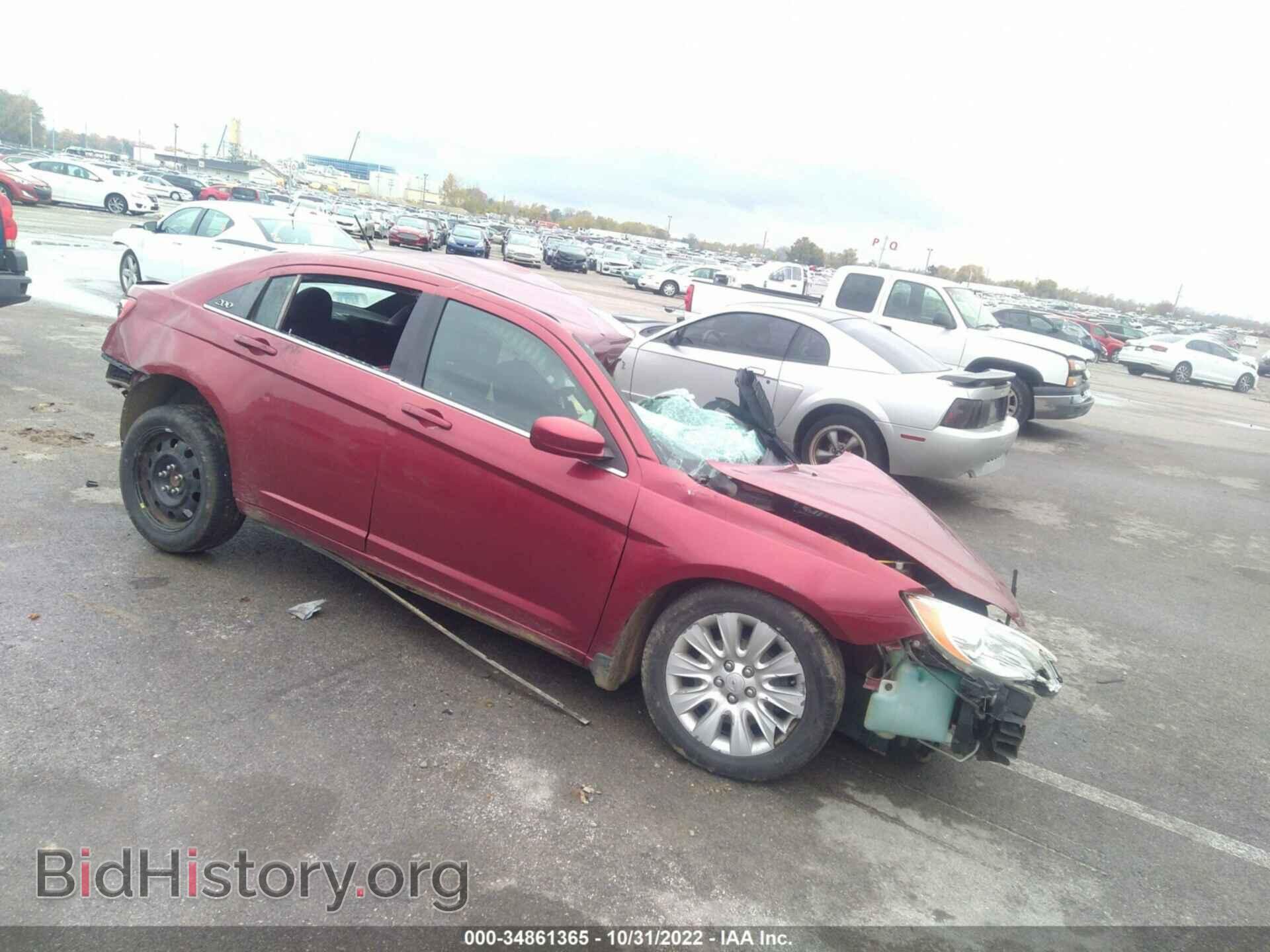 Photo 1C3CCBABXDN734089 - CHRYSLER 200 2013