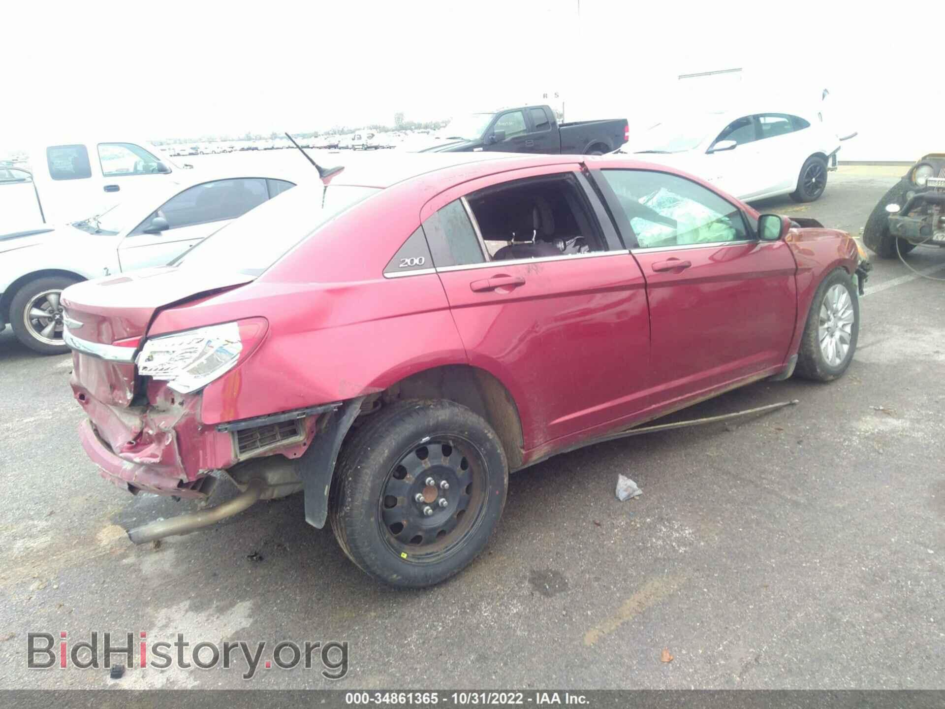 2013 CHRYSLER 200 - VIN: 1C3CCBABXDN734089 - Фото 4