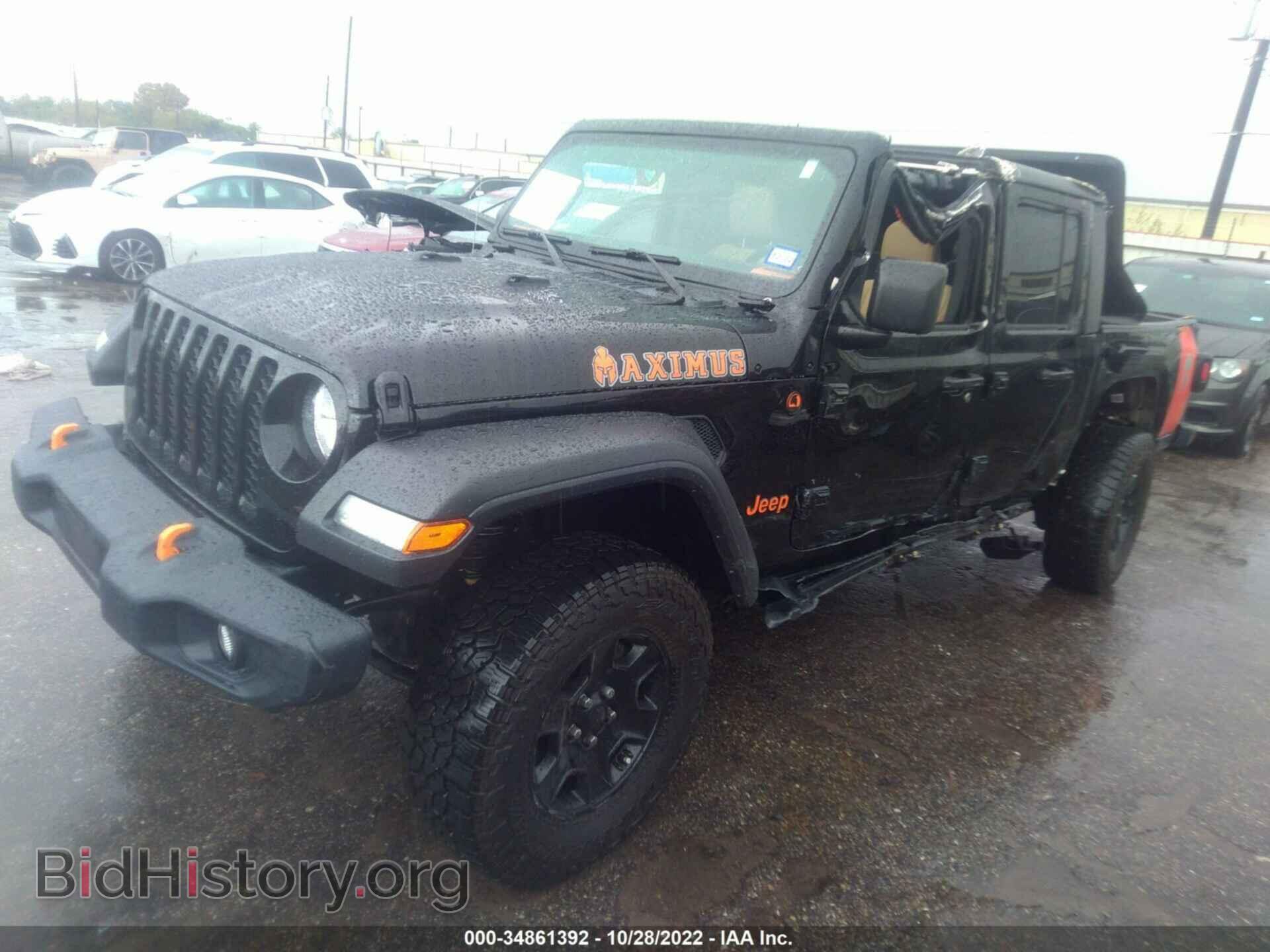 2020 JEEP GLADIATOR - VIN: 1C6HJTAG5LL137720 - Фото 2