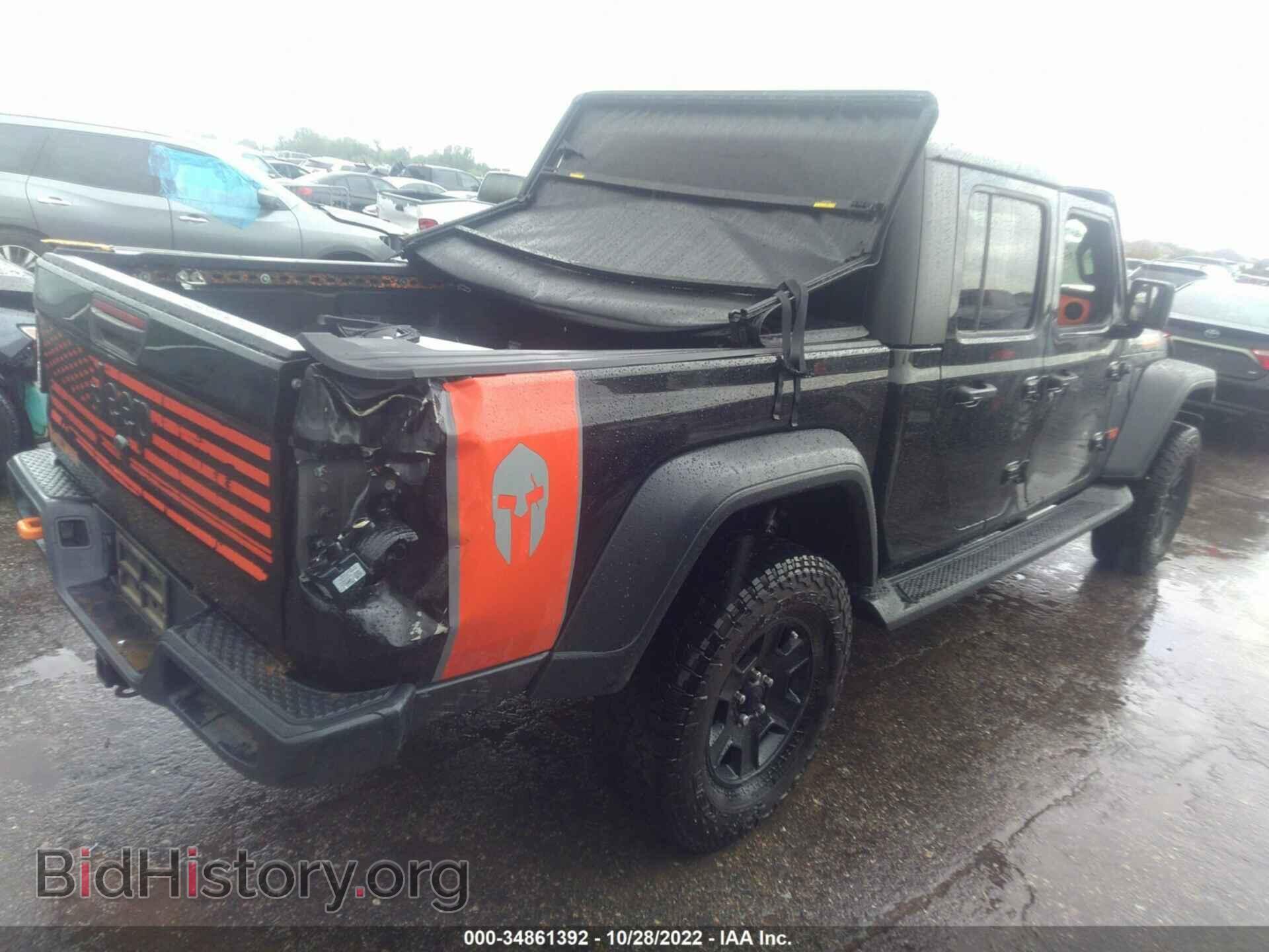 2020 JEEP GLADIATOR - VIN: 1C6HJTAG5LL137720 - Фото 4