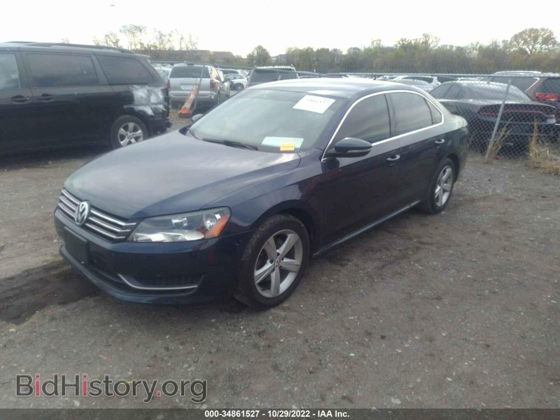 2012 VOLKSWAGEN PASSAT - VIN: 1VWBP7A32CC024984 - Фото 2