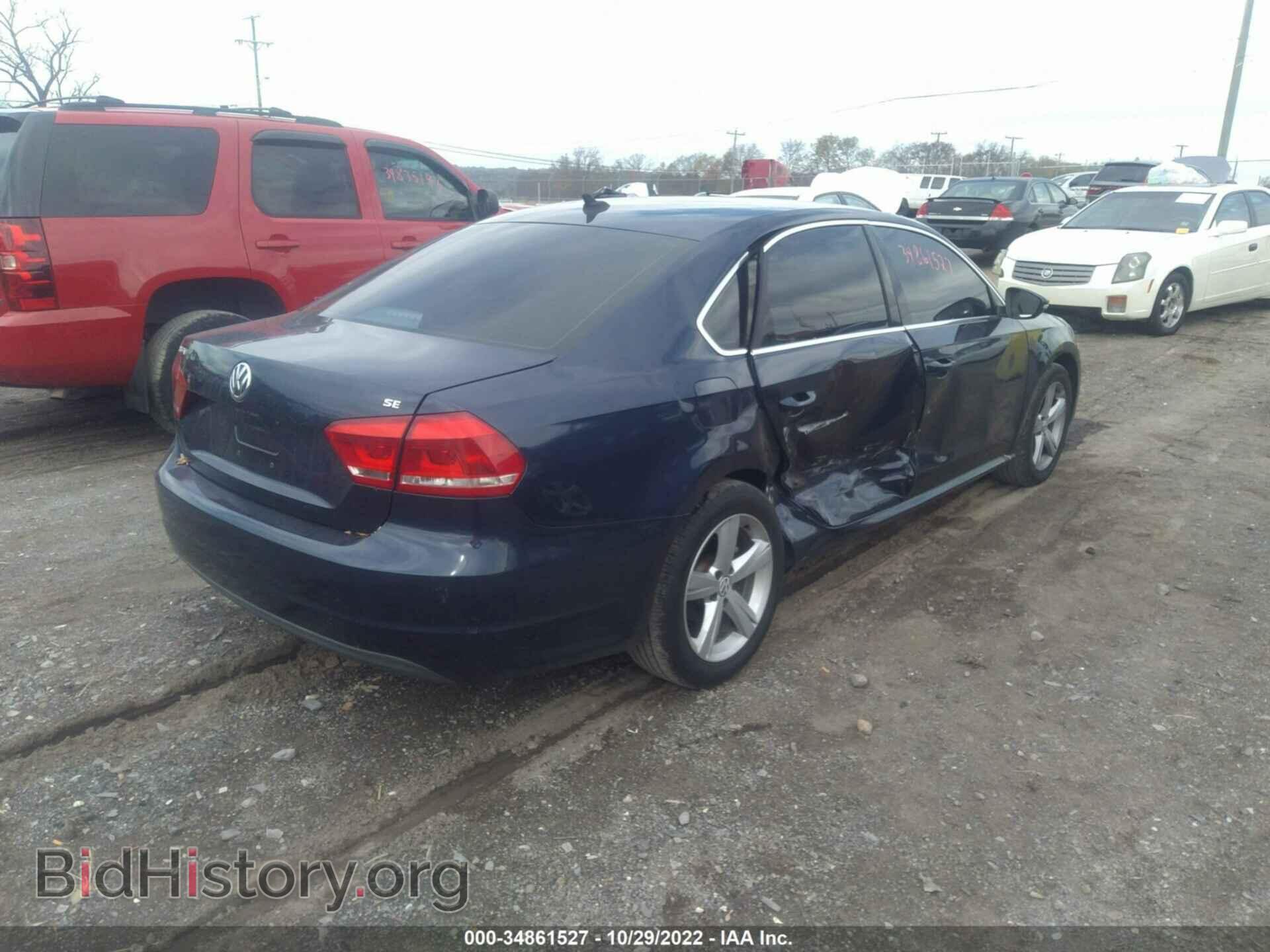 2012 VOLKSWAGEN PASSAT - VIN: 1VWBP7A32CC024984 - Фото 4