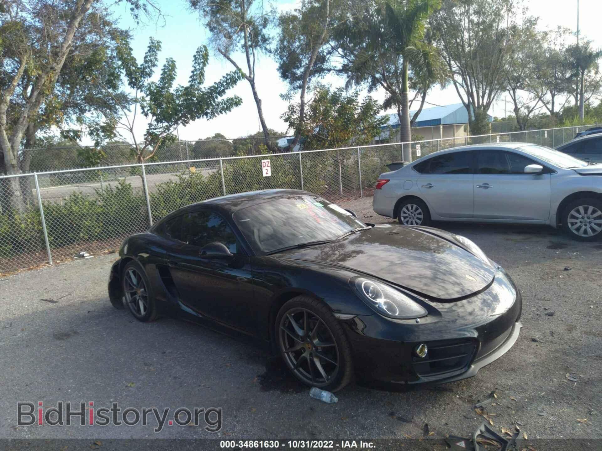 Фотография WP0AA2A88GK171319 - PORSCHE CAYMAN 2016