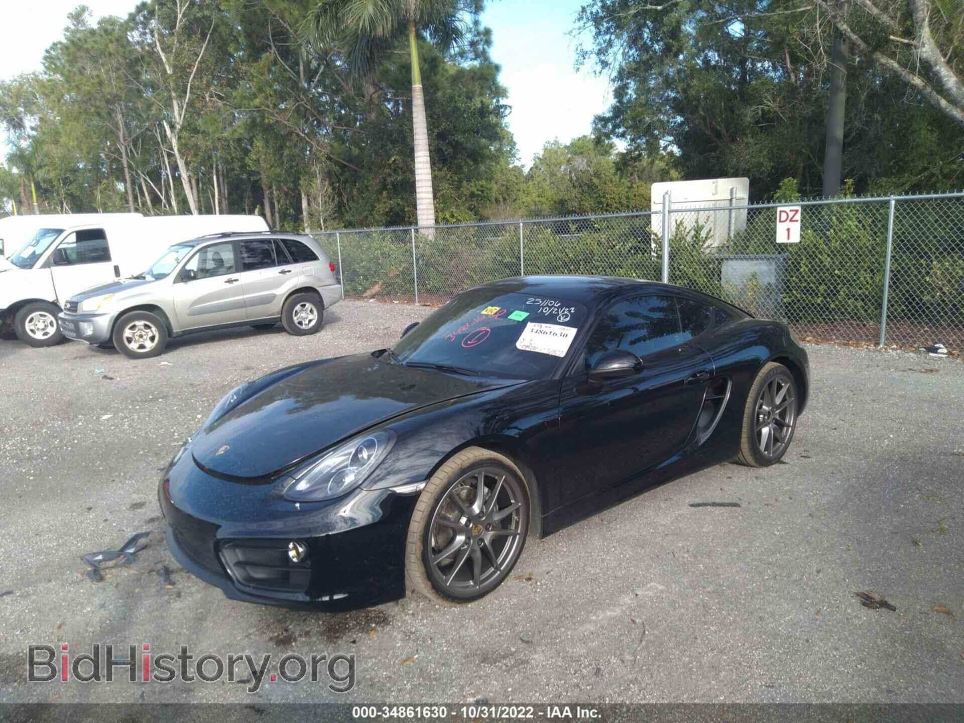 2016 PORSCHE CAYMAN - VIN: WP0AA2A88GK171319 - Фото 2