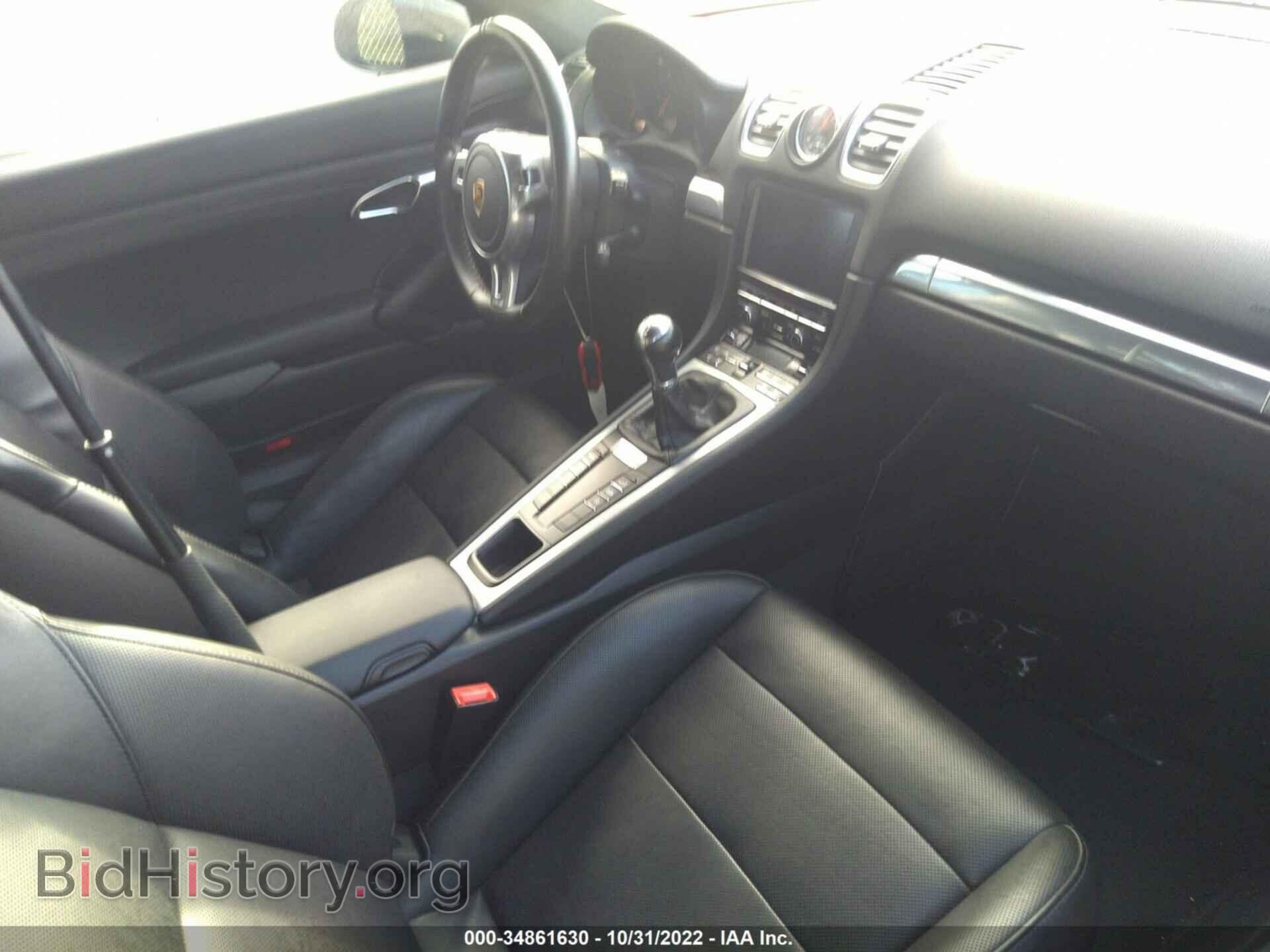 2016 PORSCHE CAYMAN - VIN: WP0AA2A88GK171319 - Фото 5